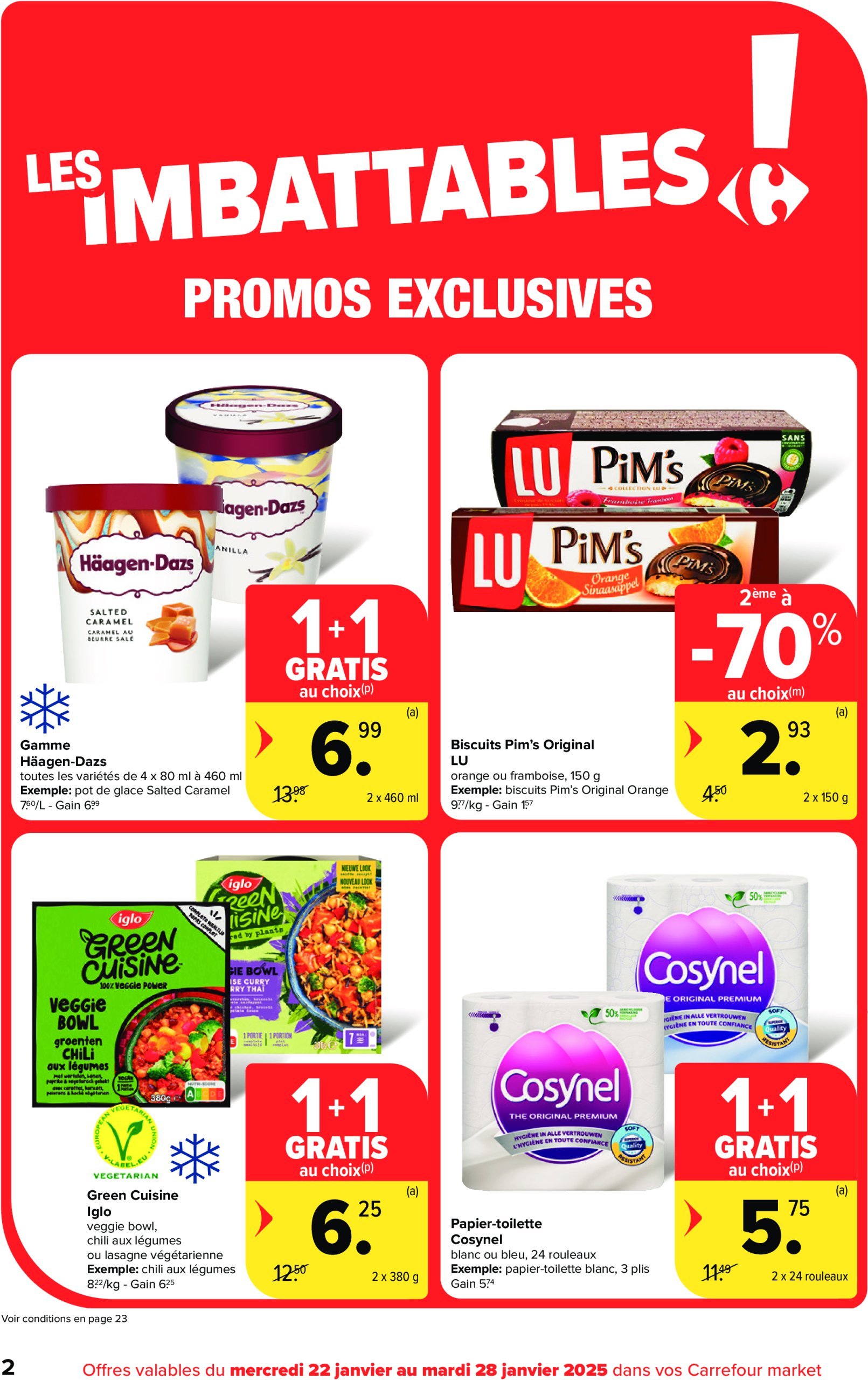 carrefour - Carrefour Market folder geldig vanaf 22/01 - 28/01 - page: 2