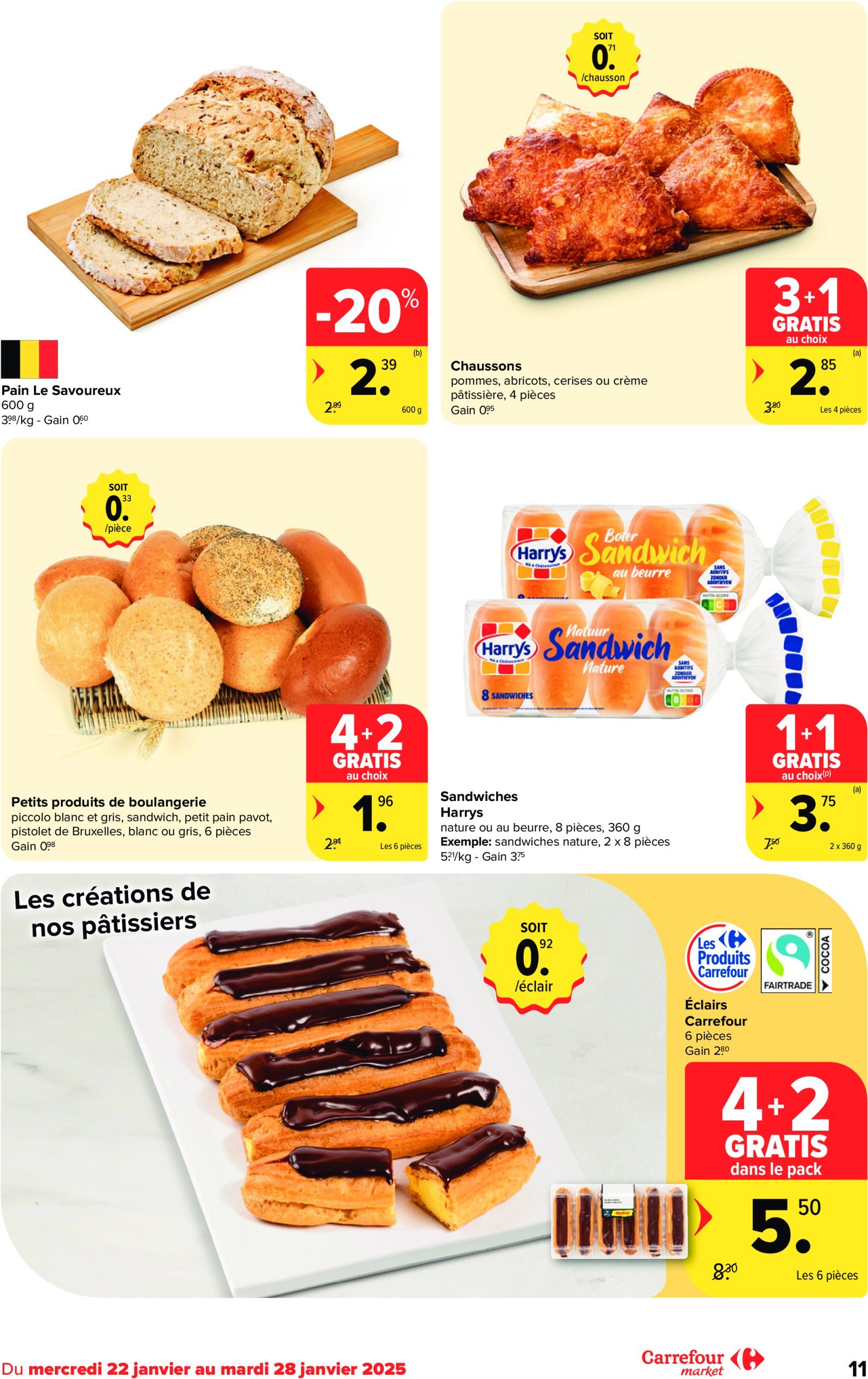 carrefour - Carrefour Market folder geldig vanaf 22/01 - 28/01 - page: 11