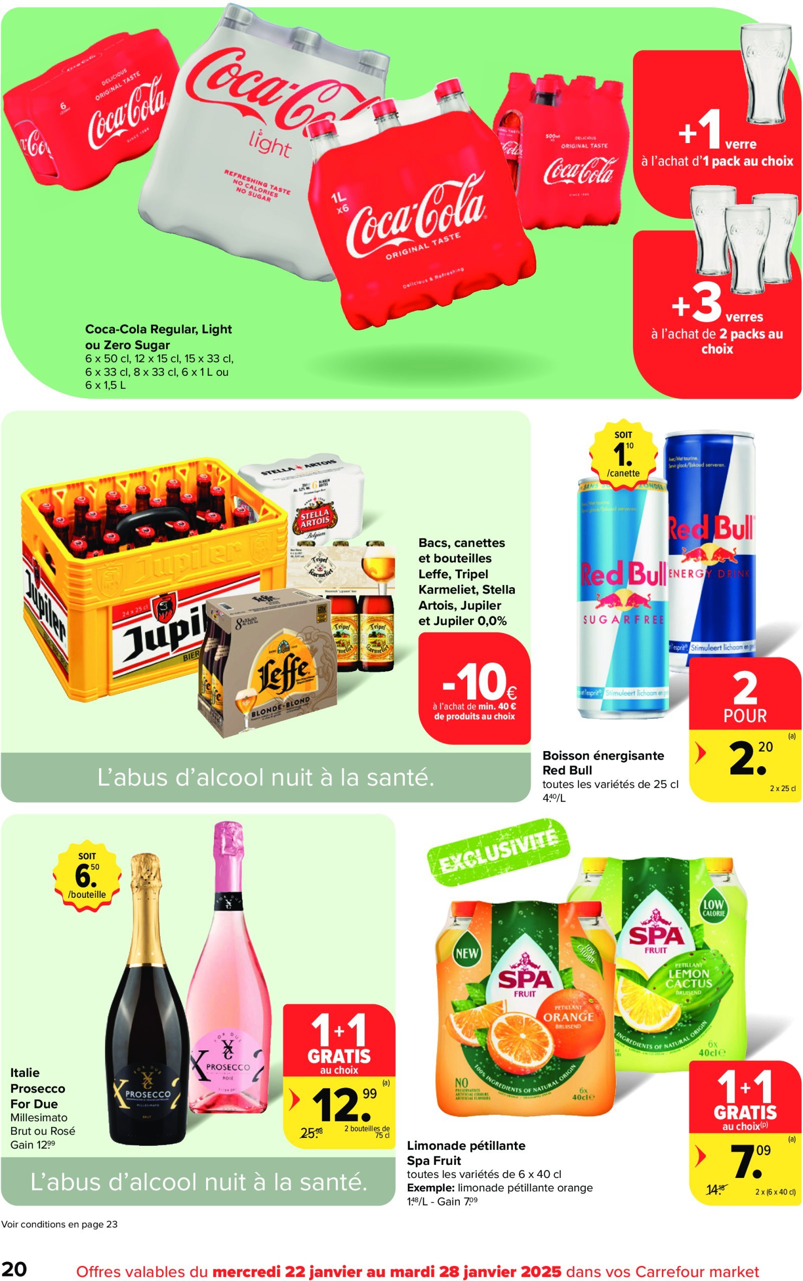 carrefour - Carrefour Market folder geldig vanaf 22/01 - 28/01 - page: 20