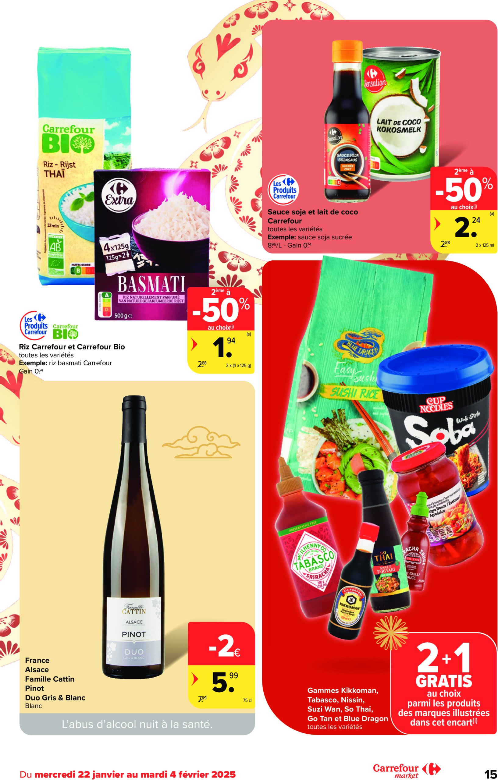 carrefour - Carrefour Market folder geldig vanaf 22/01 - 28/01 - page: 15