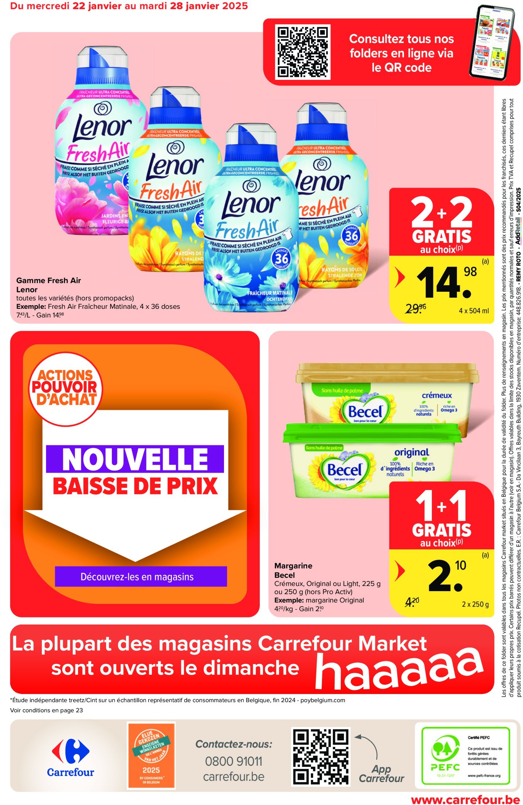 carrefour - Carrefour Market folder geldig vanaf 22/01 - 28/01 - page: 24