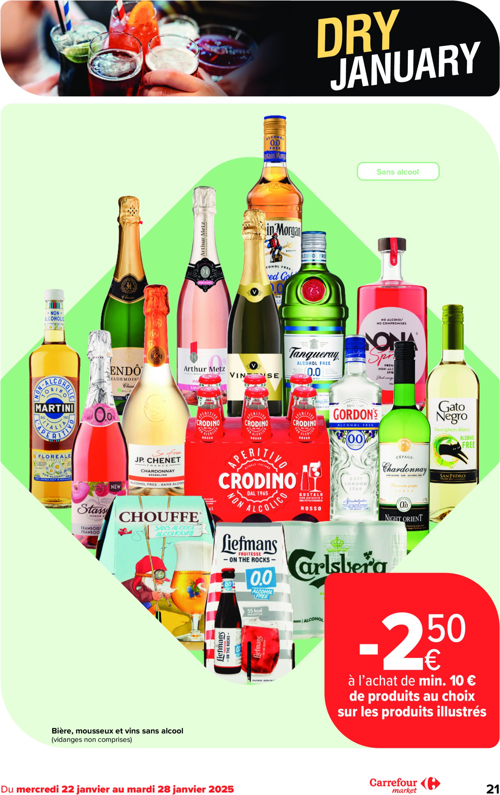 carrefour - Carrefour Market folder geldig vanaf 22/01 - 28/01 - page: 21