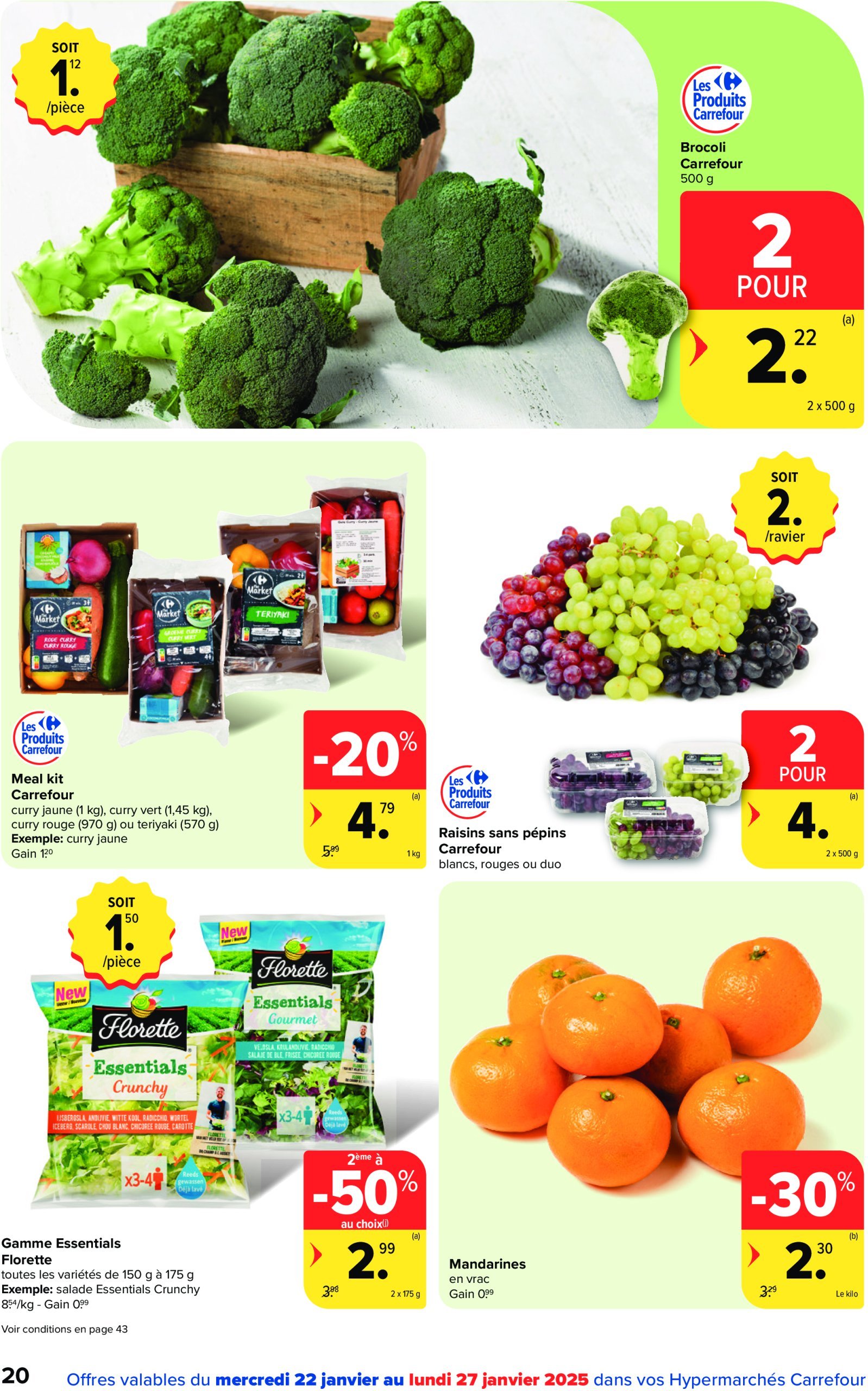 carrefour - Carrefour Hypermarchés folder geldig vanaf 22/01 - 03/02 - page: 20