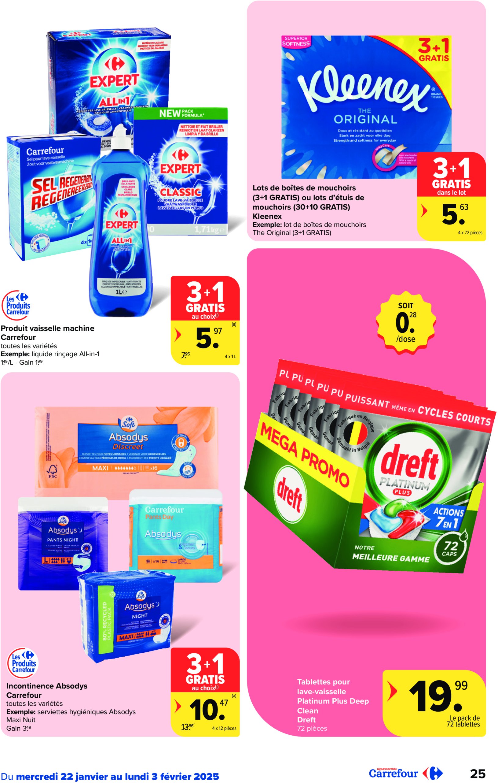 carrefour - Carrefour Hypermarchés folder geldig vanaf 22/01 - 03/02 - page: 25