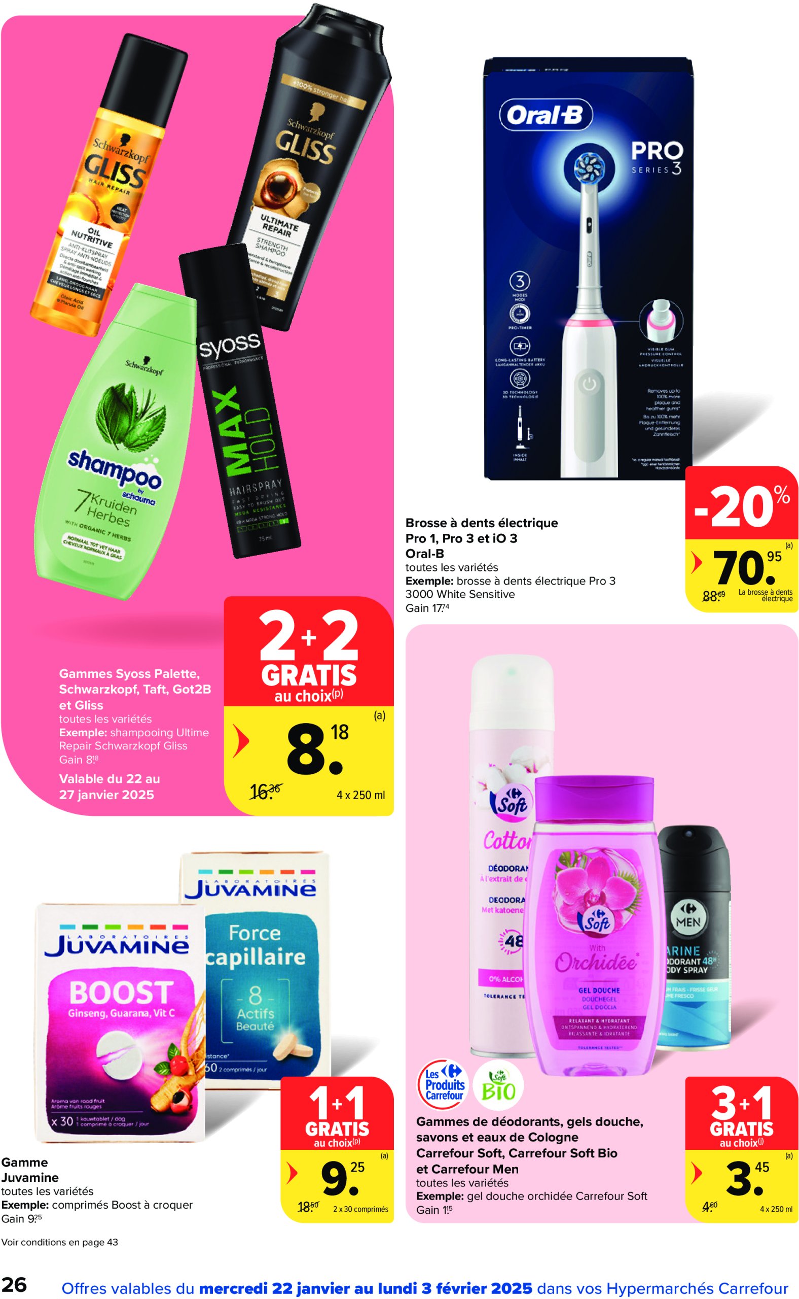 carrefour - Carrefour Hypermarchés folder geldig vanaf 22/01 - 03/02 - page: 26