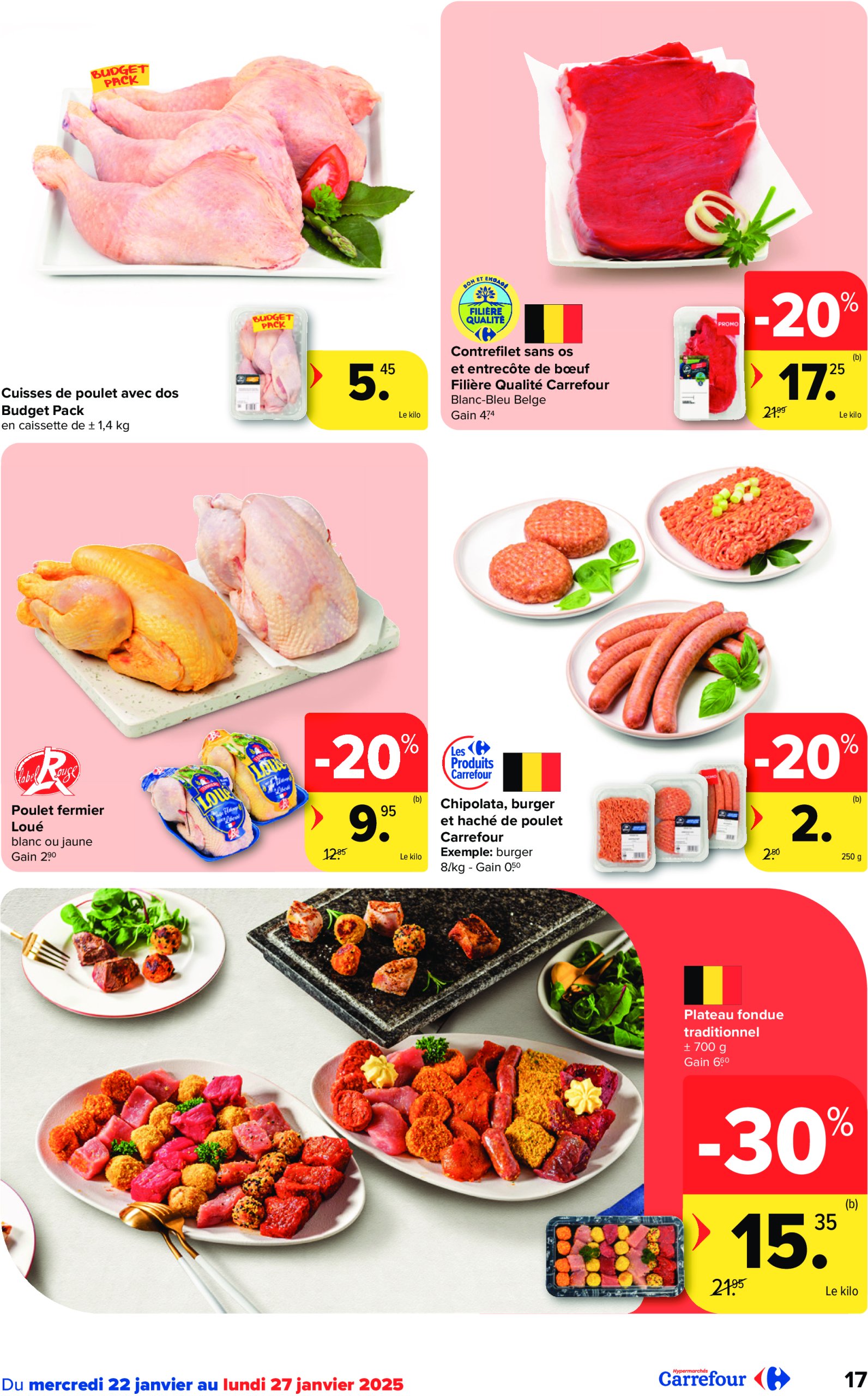 carrefour - Carrefour Hypermarchés folder geldig vanaf 22/01 - 03/02 - page: 17