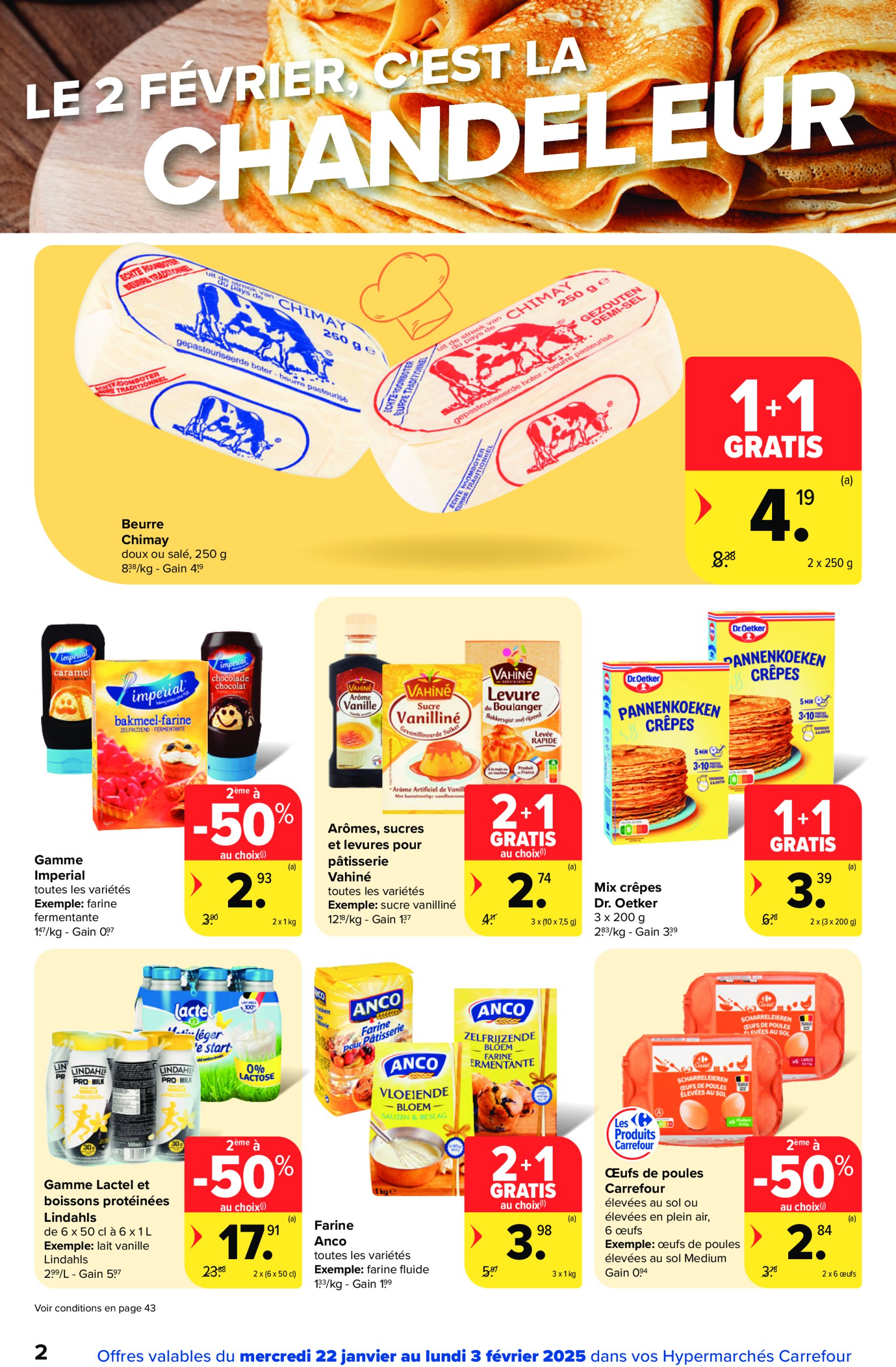 carrefour - Carrefour Hypermarchés folder geldig vanaf 22/01 - 03/02 - page: 2