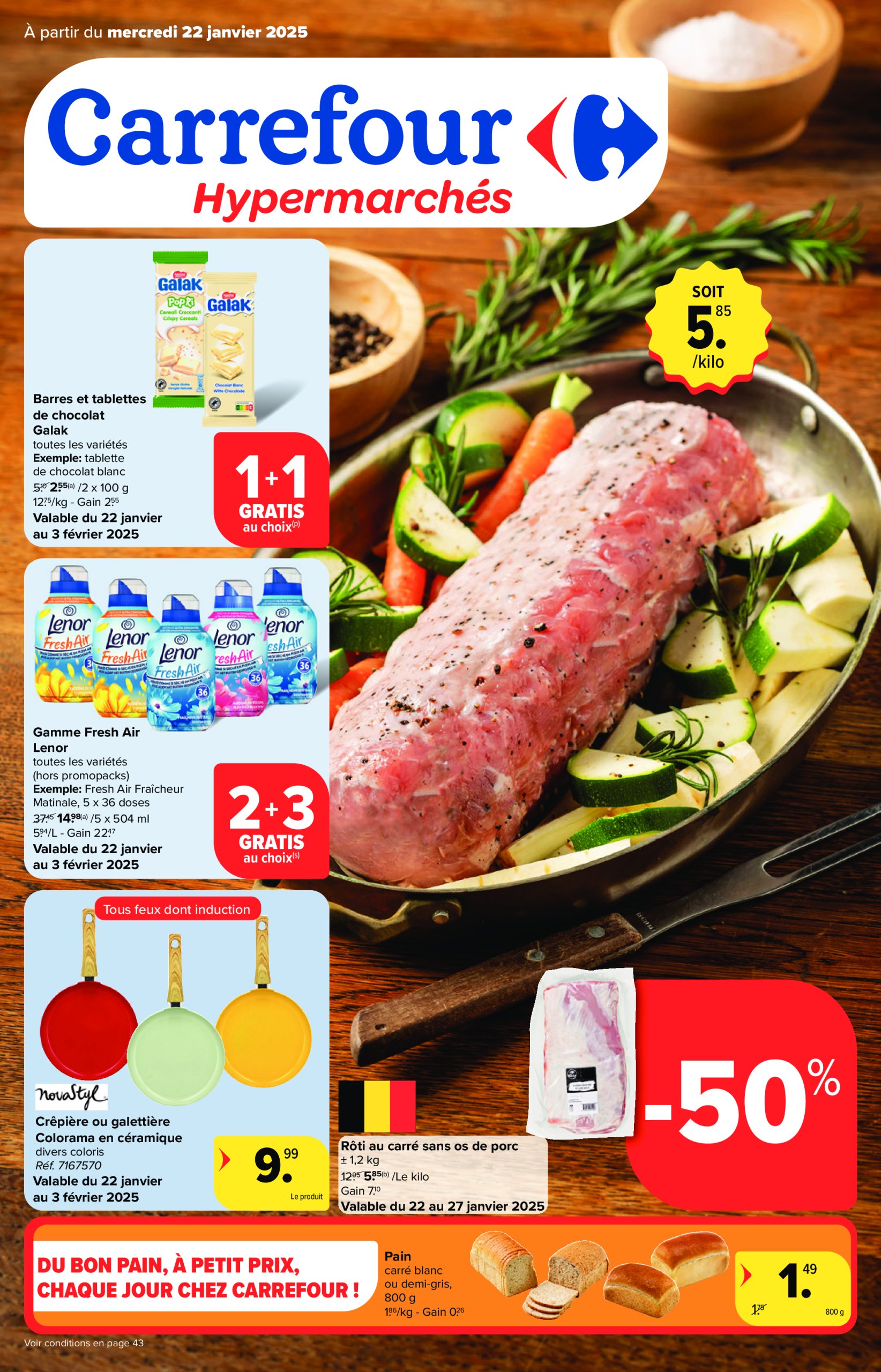 carrefour - Carrefour Hypermarchés folder geldig vanaf 22/01 - 03/02