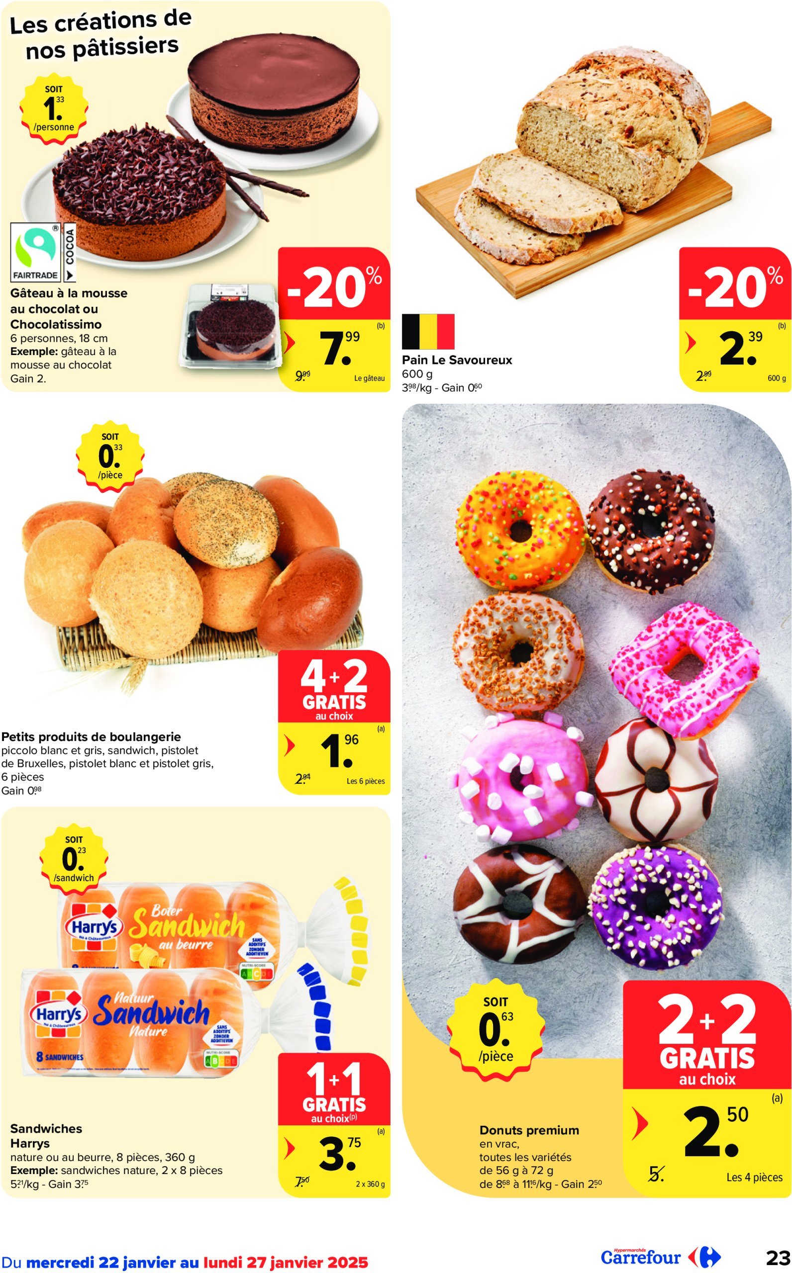 carrefour - Carrefour Hypermarchés folder geldig vanaf 22/01 - 03/02 - page: 23