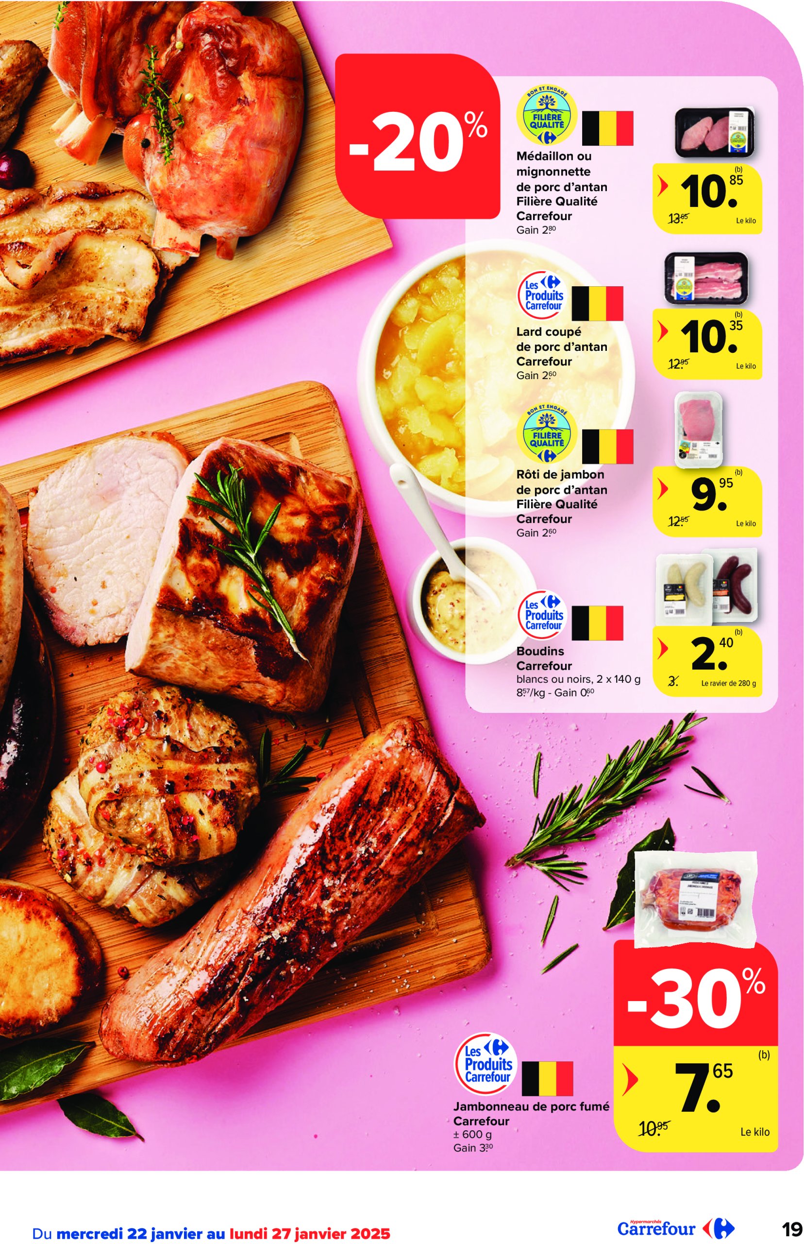 carrefour - Carrefour Hypermarchés folder geldig vanaf 22/01 - 03/02 - page: 19