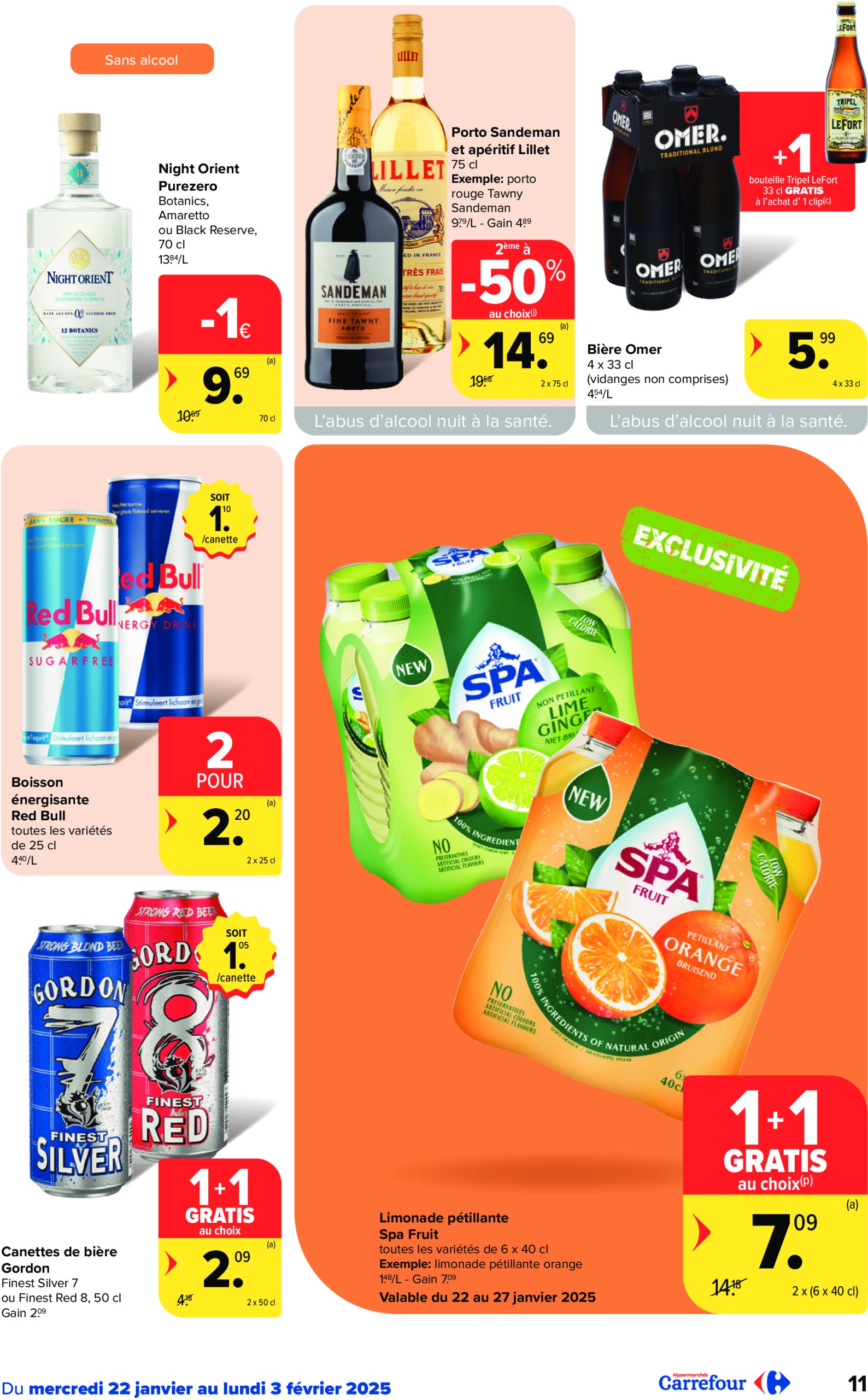 carrefour - Carrefour Hypermarchés folder geldig vanaf 22/01 - 03/02 - page: 11