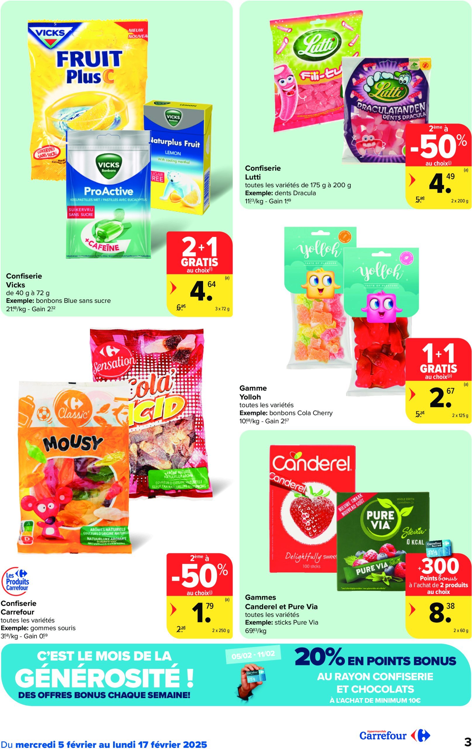 carrefour - Carrefour Hypermarchés folder geldig vanaf 05/02 - 17/02 - page: 3