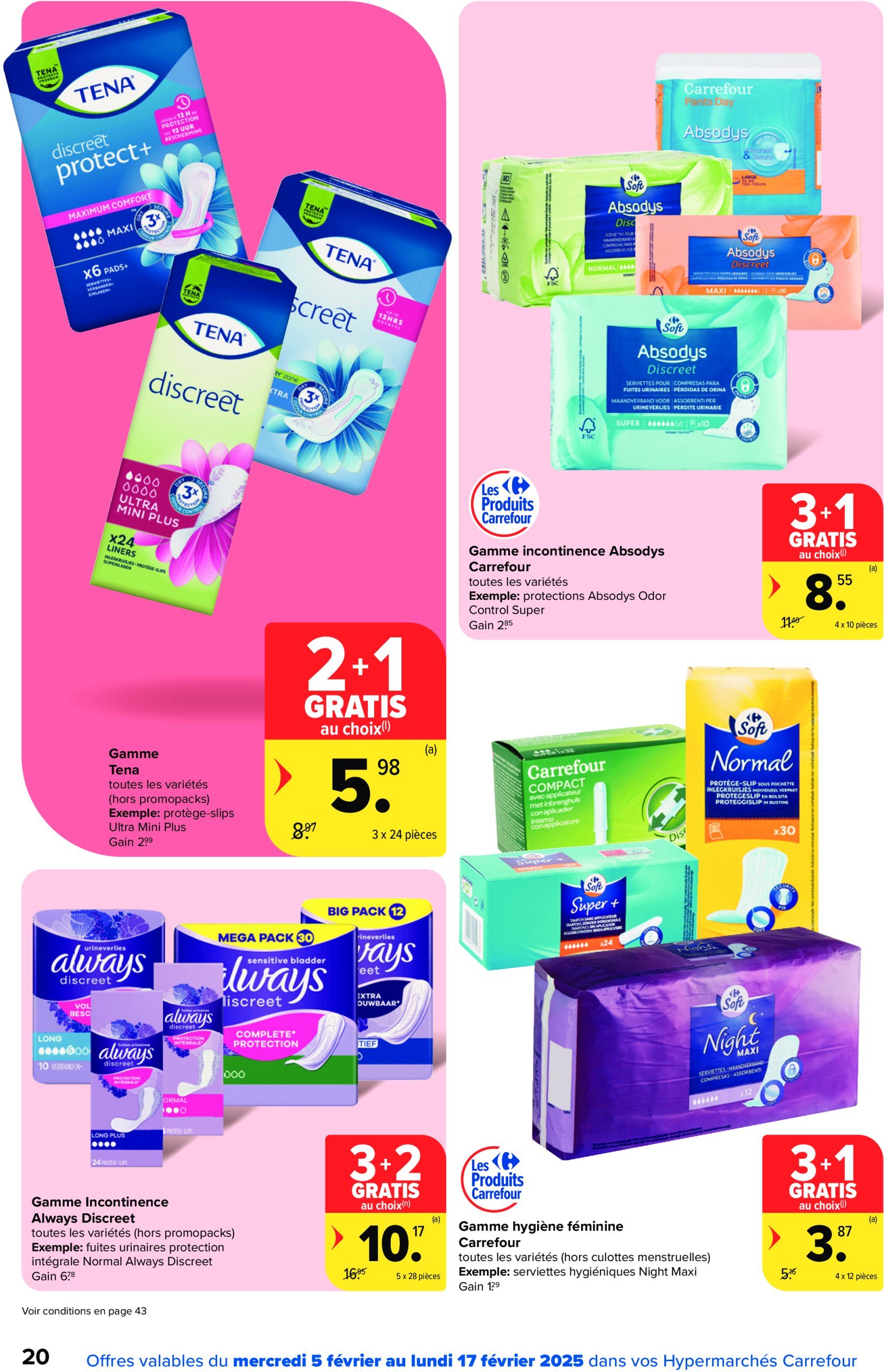 carrefour - Carrefour Hypermarchés folder geldig vanaf 05/02 - 17/02 - page: 20