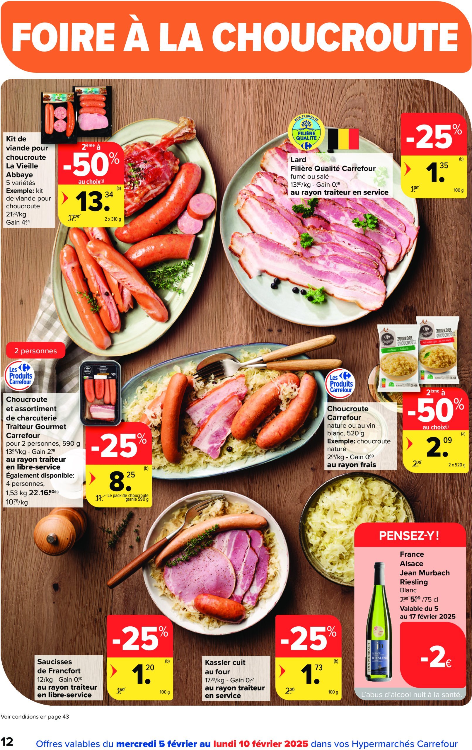 carrefour - Carrefour Hypermarchés folder geldig vanaf 05/02 - 17/02 - page: 12