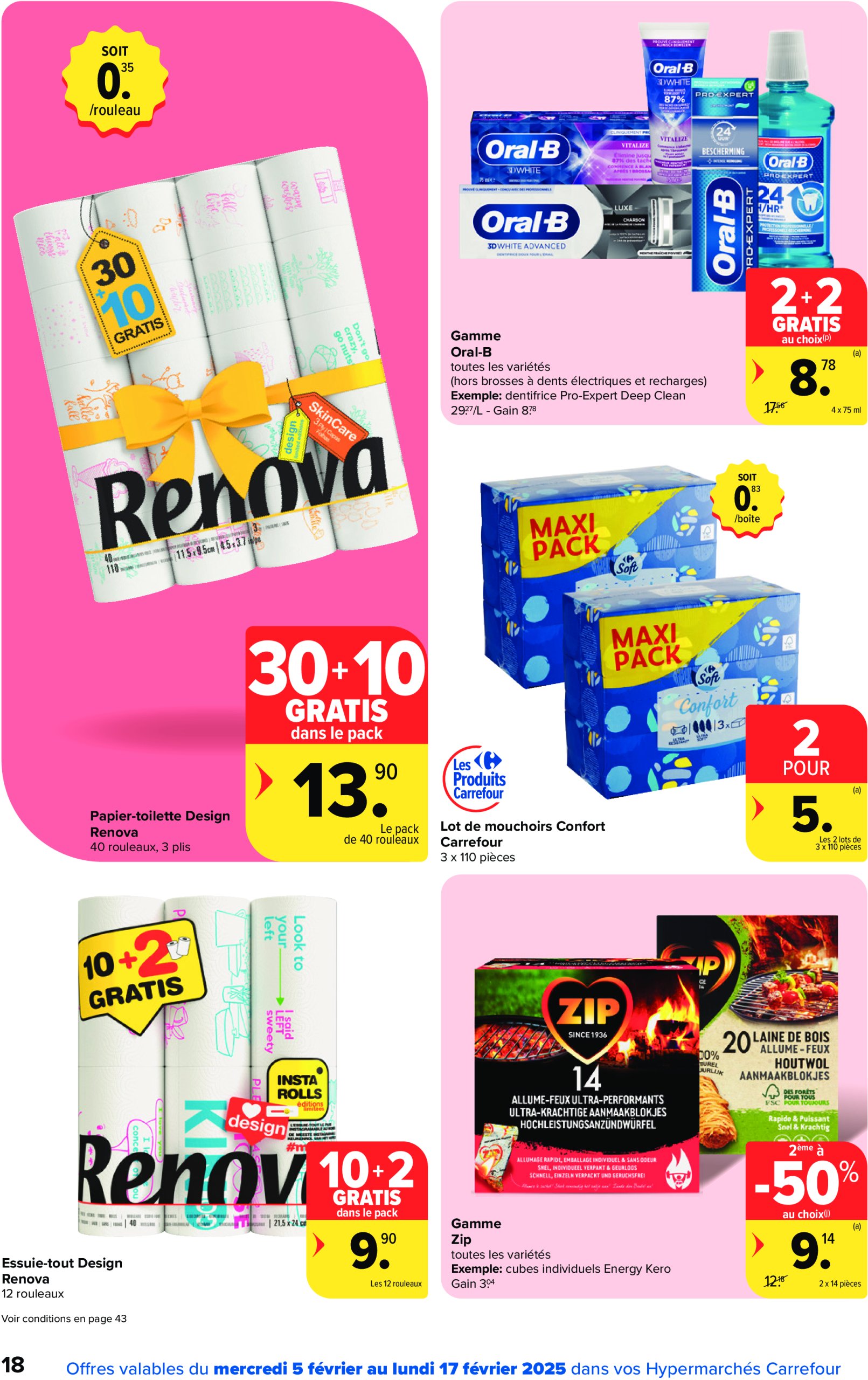 carrefour - Carrefour Hypermarchés folder geldig vanaf 05/02 - 17/02 - page: 18