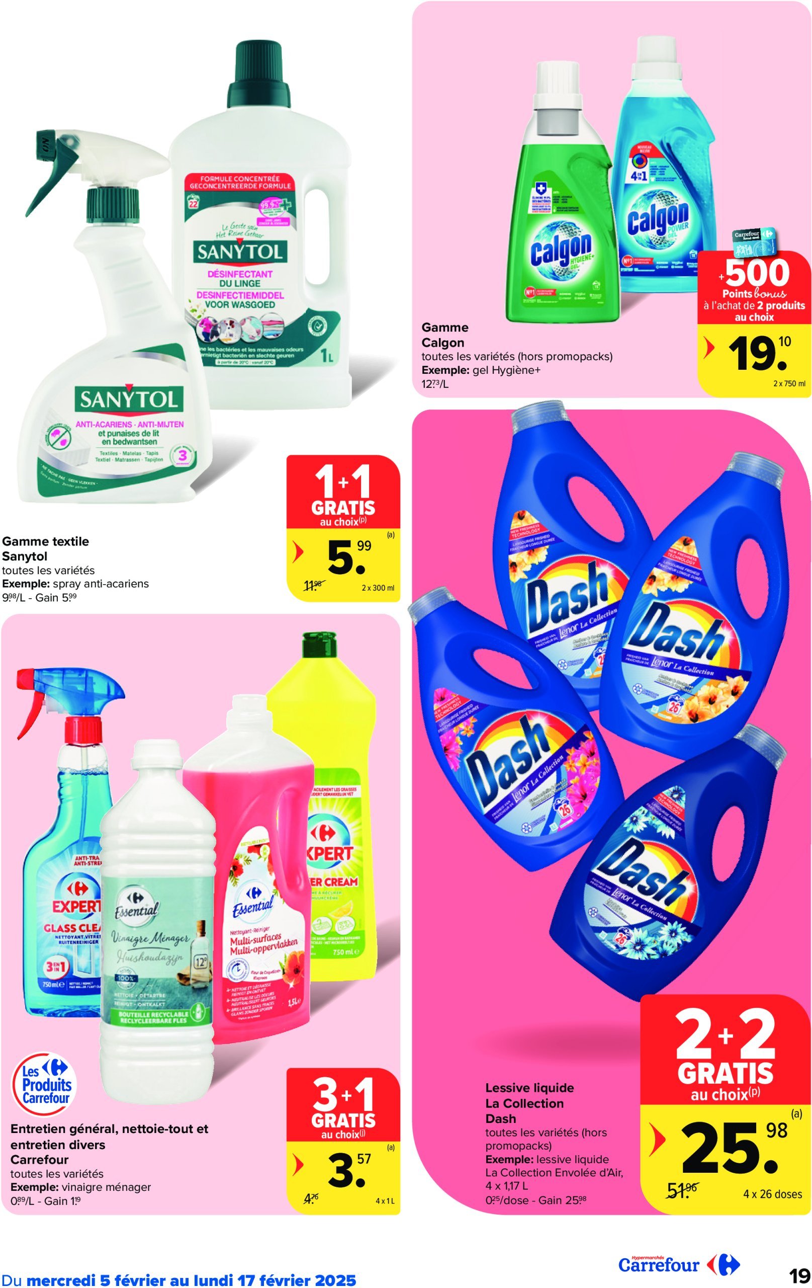 carrefour - Carrefour Hypermarchés folder geldig vanaf 05/02 - 17/02 - page: 19