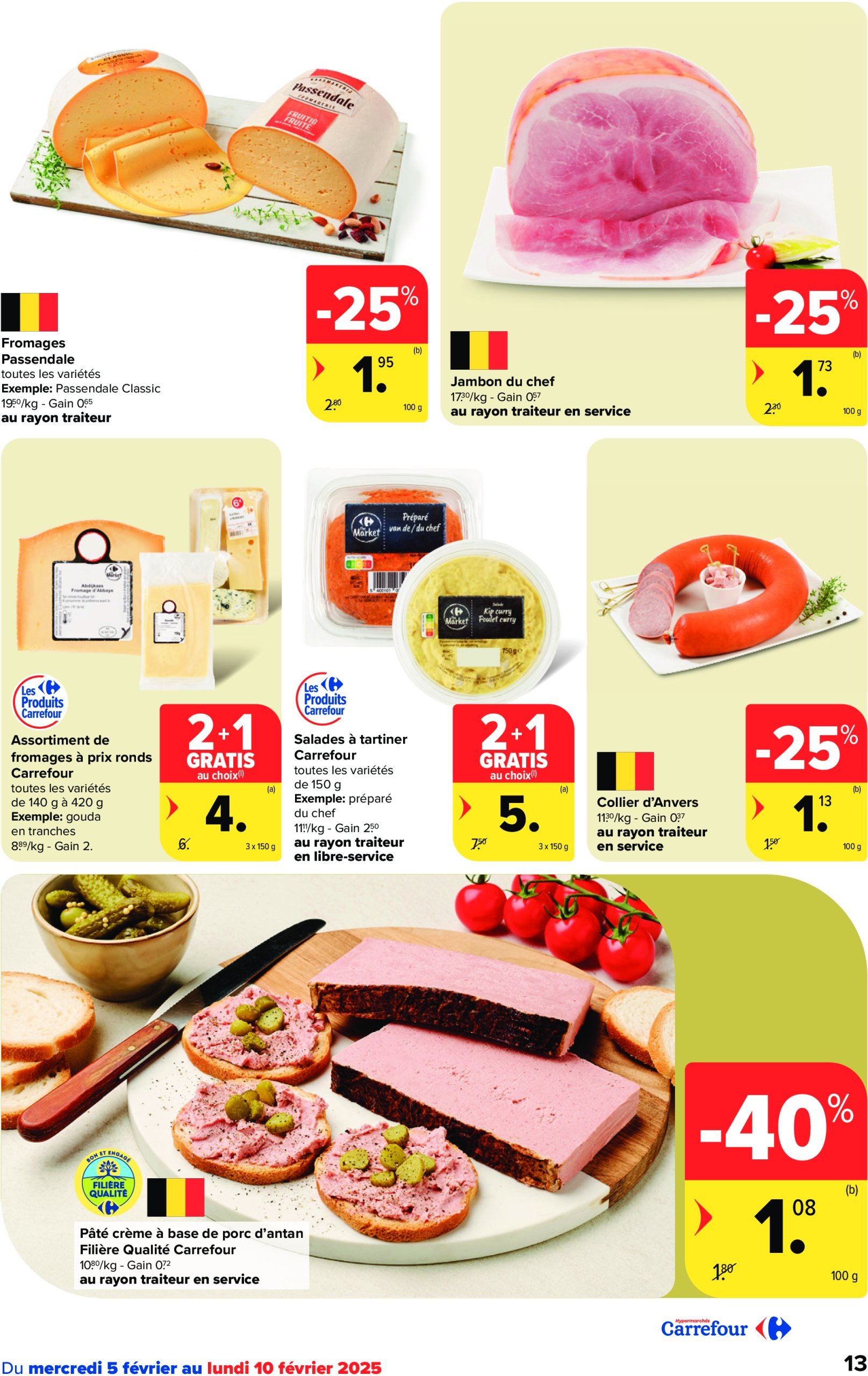 carrefour - Carrefour Hypermarchés folder geldig vanaf 05/02 - 17/02 - page: 13