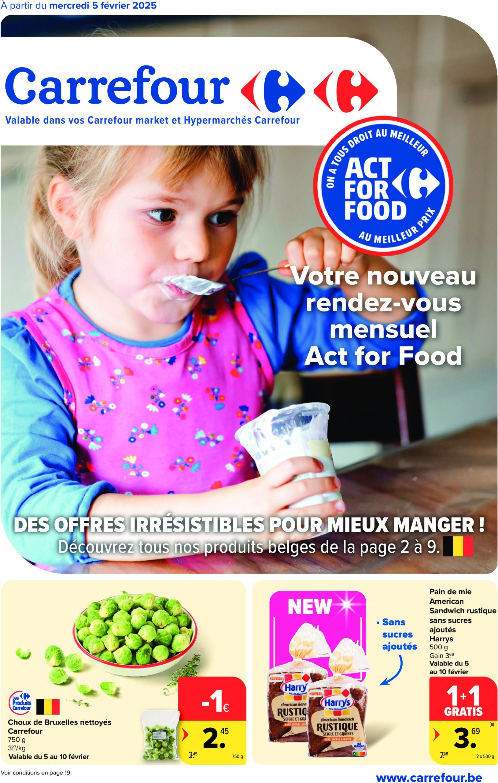 carrefour - Carrefour - Act for food folder geldig vanaf 05/02 - 17/02