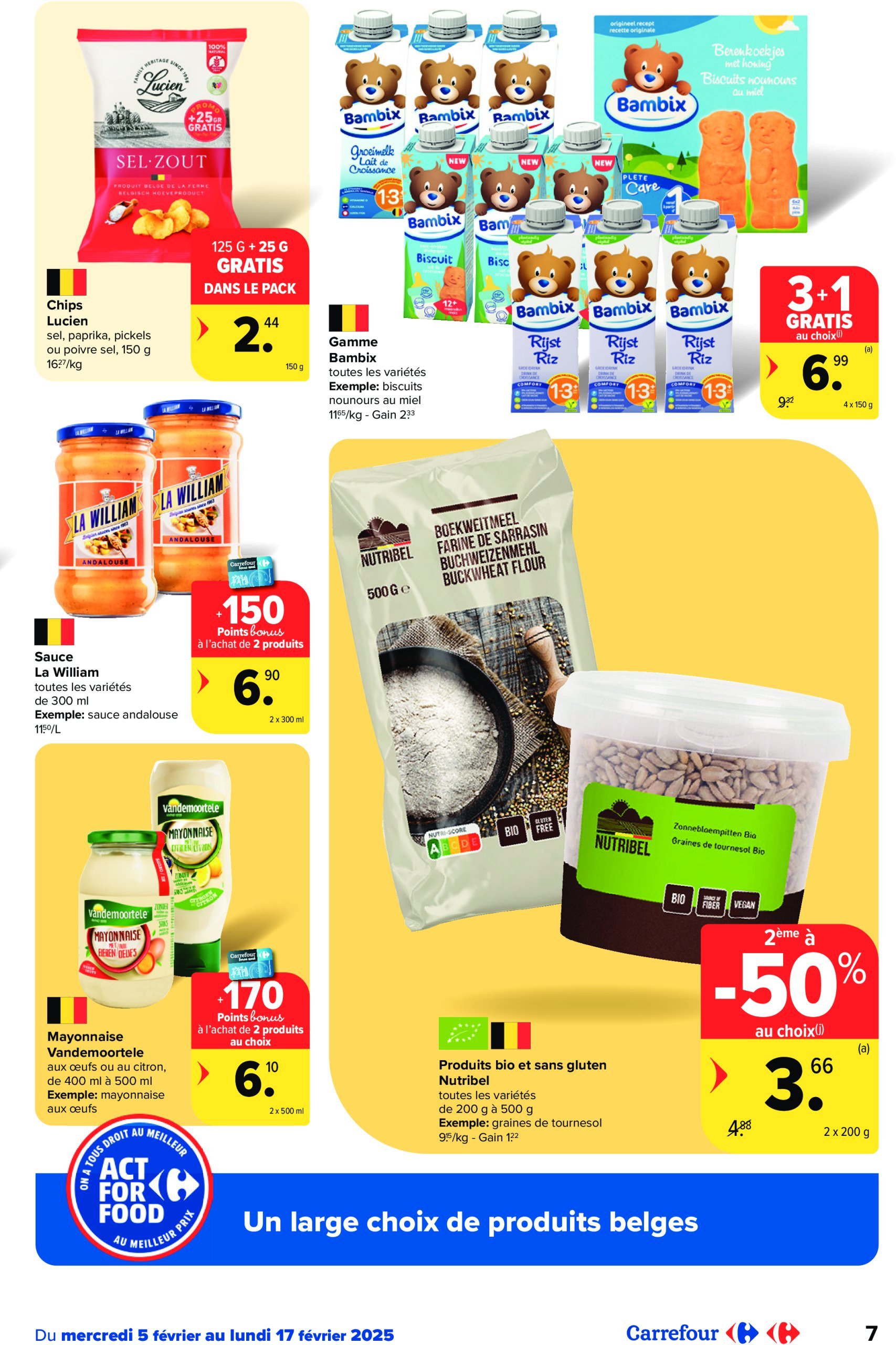 carrefour - Carrefour - Act for food folder geldig vanaf 05/02 - 17/02 - page: 7