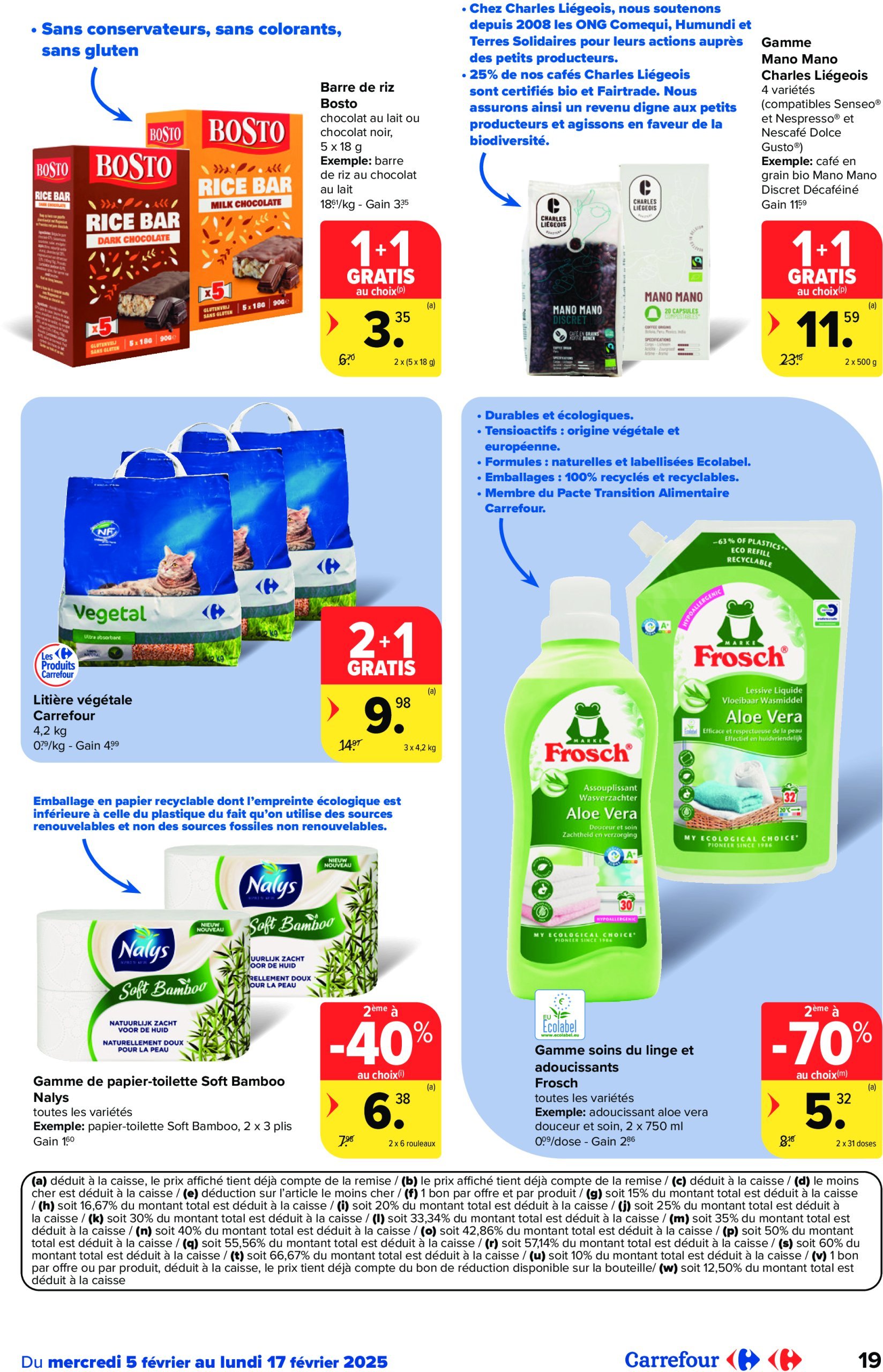 carrefour - Carrefour - Act for food folder geldig vanaf 05/02 - 17/02 - page: 19