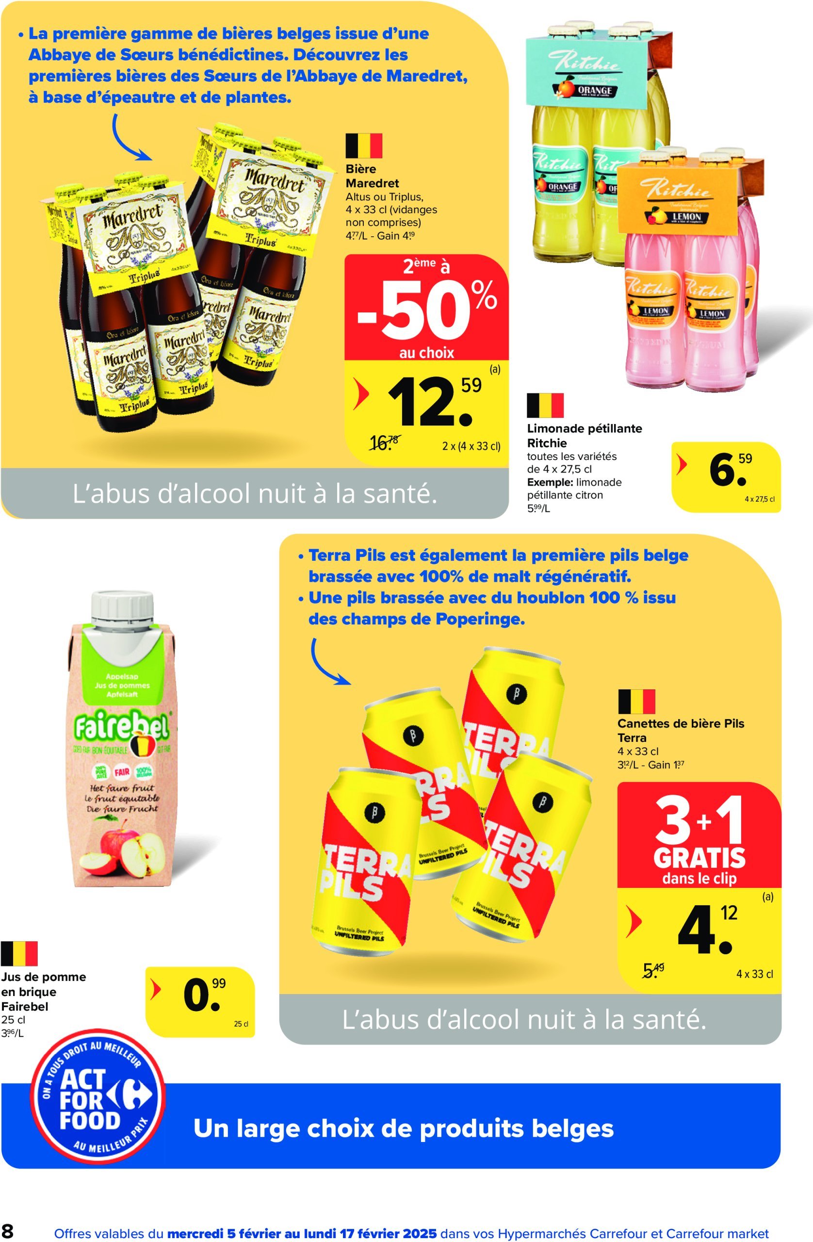 carrefour - Carrefour - Act for food folder geldig vanaf 05/02 - 17/02 - page: 8