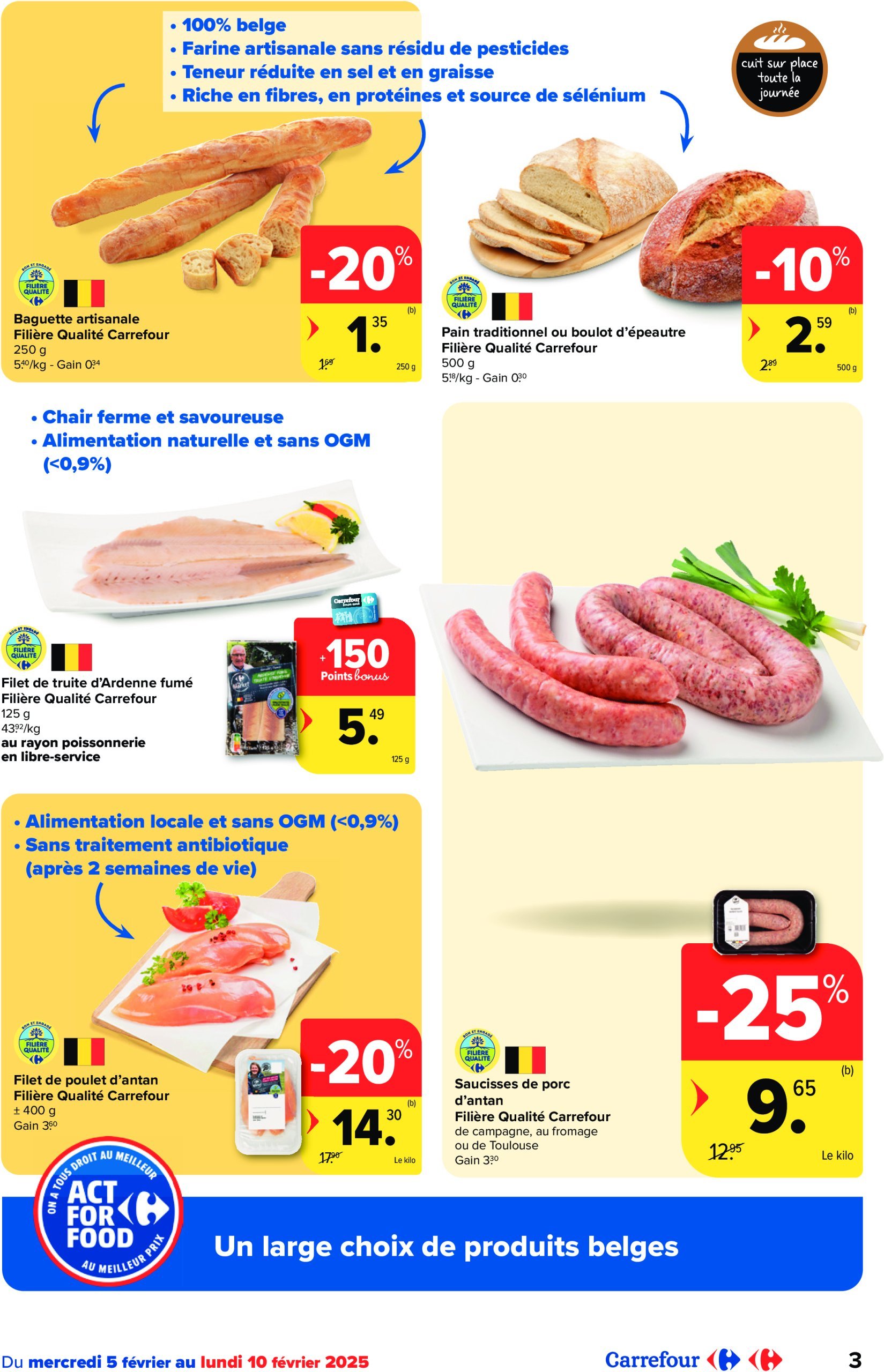 carrefour - Carrefour - Act for food folder geldig vanaf 05/02 - 17/02 - page: 3