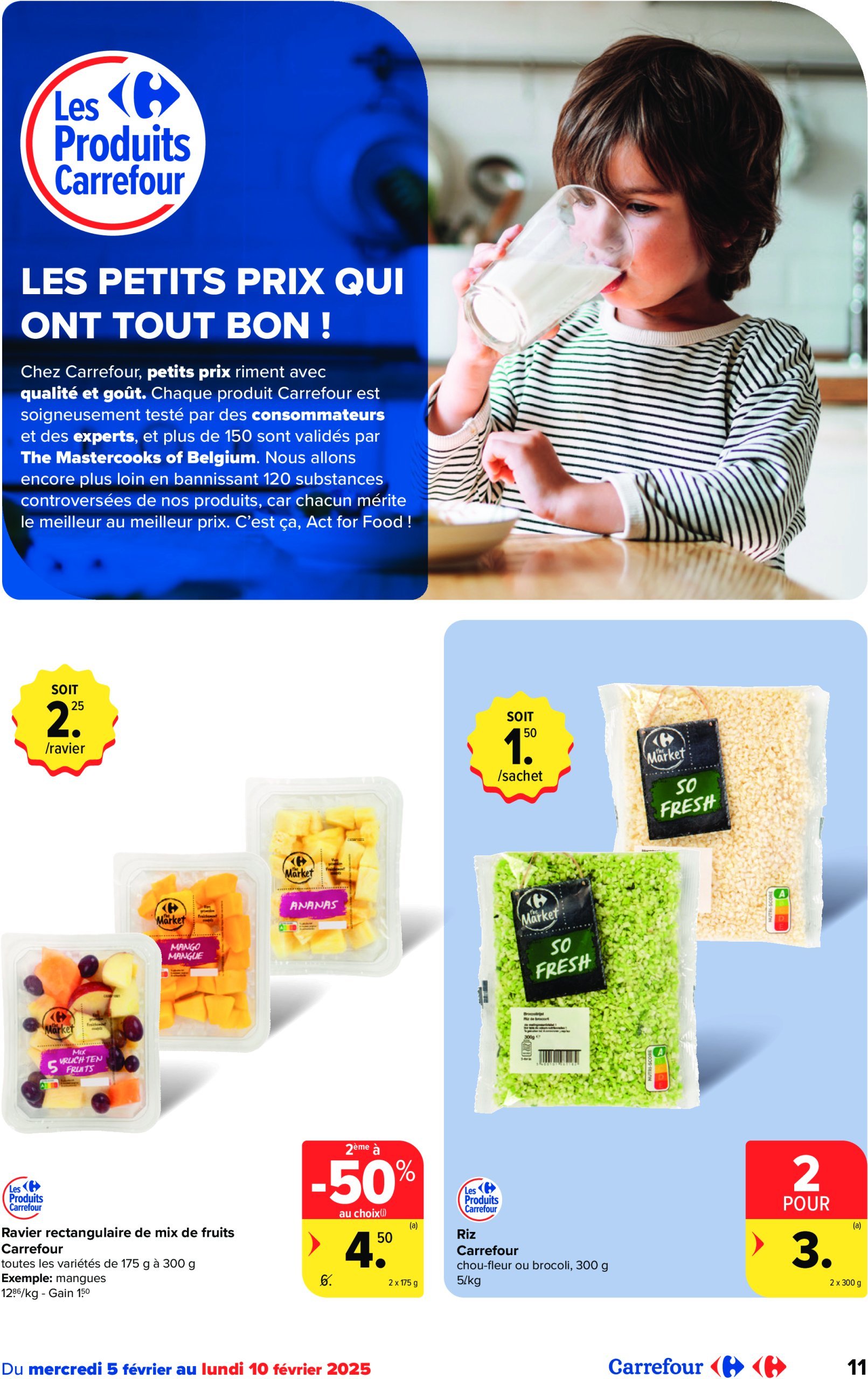 carrefour - Carrefour - Act for food folder geldig vanaf 05/02 - 17/02 - page: 11