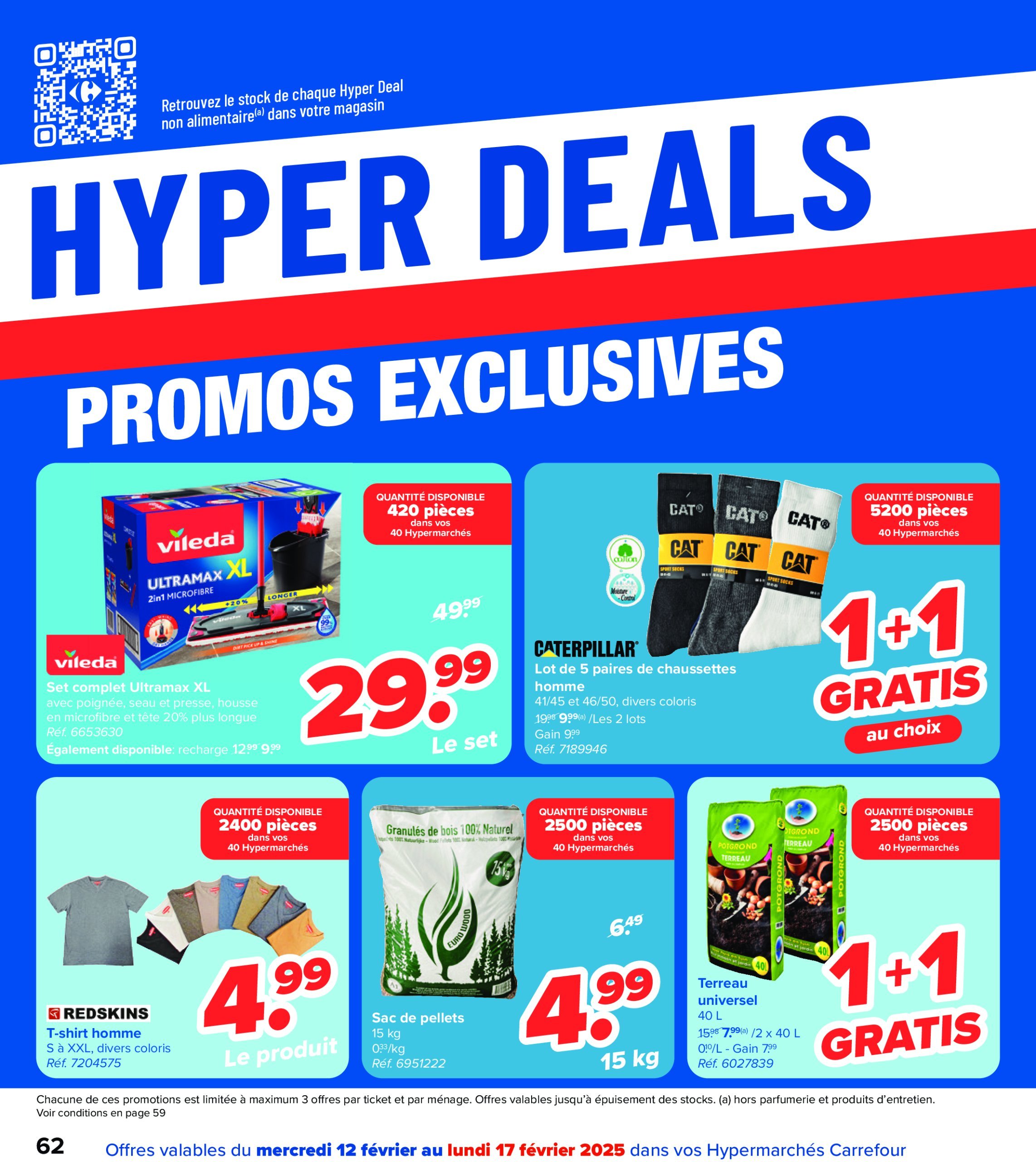 carrefour - Carrefour Hypermarchés folder geldig vanaf 12/02 - 24/02 - page: 62