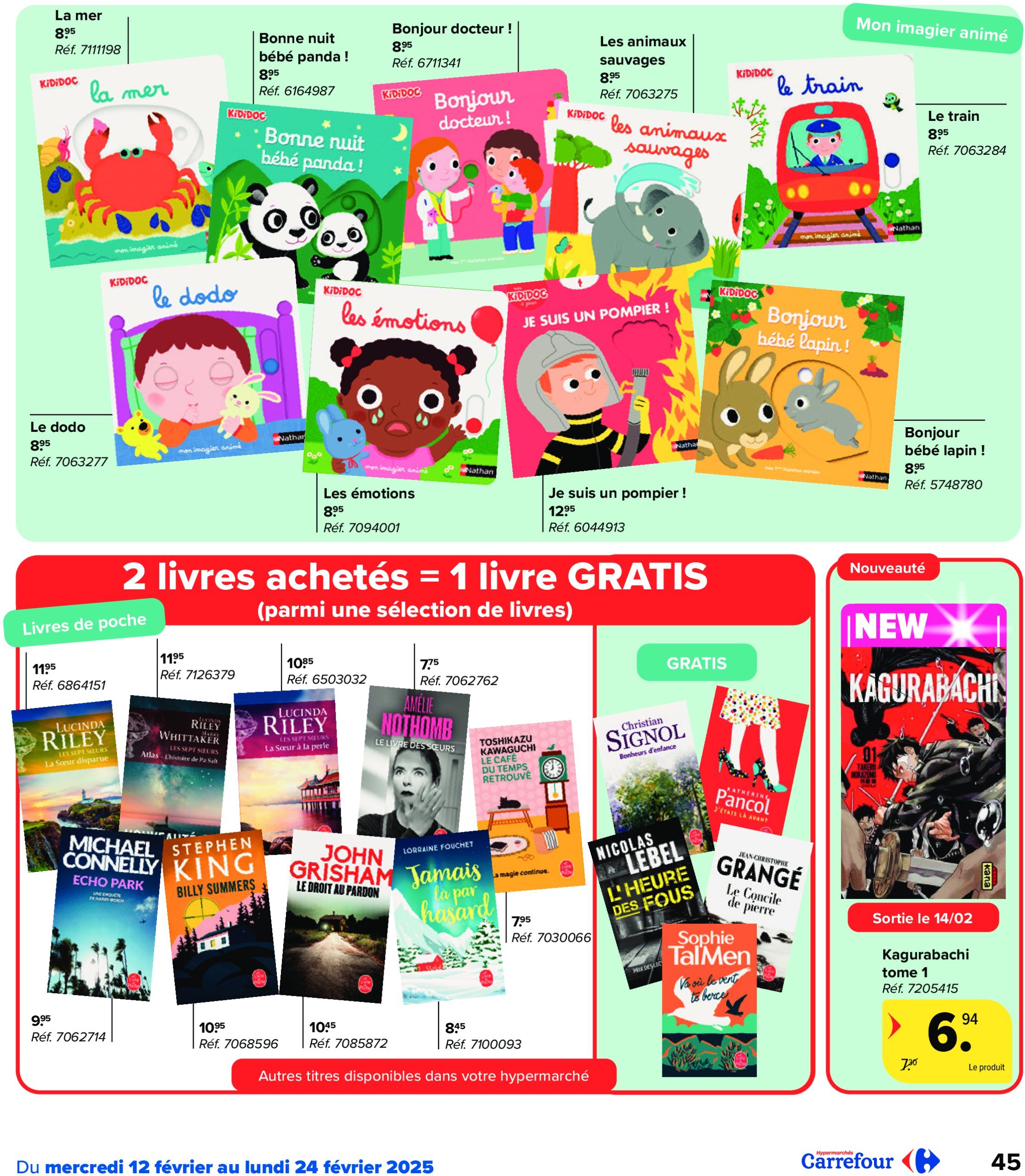 carrefour - Carrefour Hypermarchés folder geldig vanaf 12/02 - 24/02 - page: 45