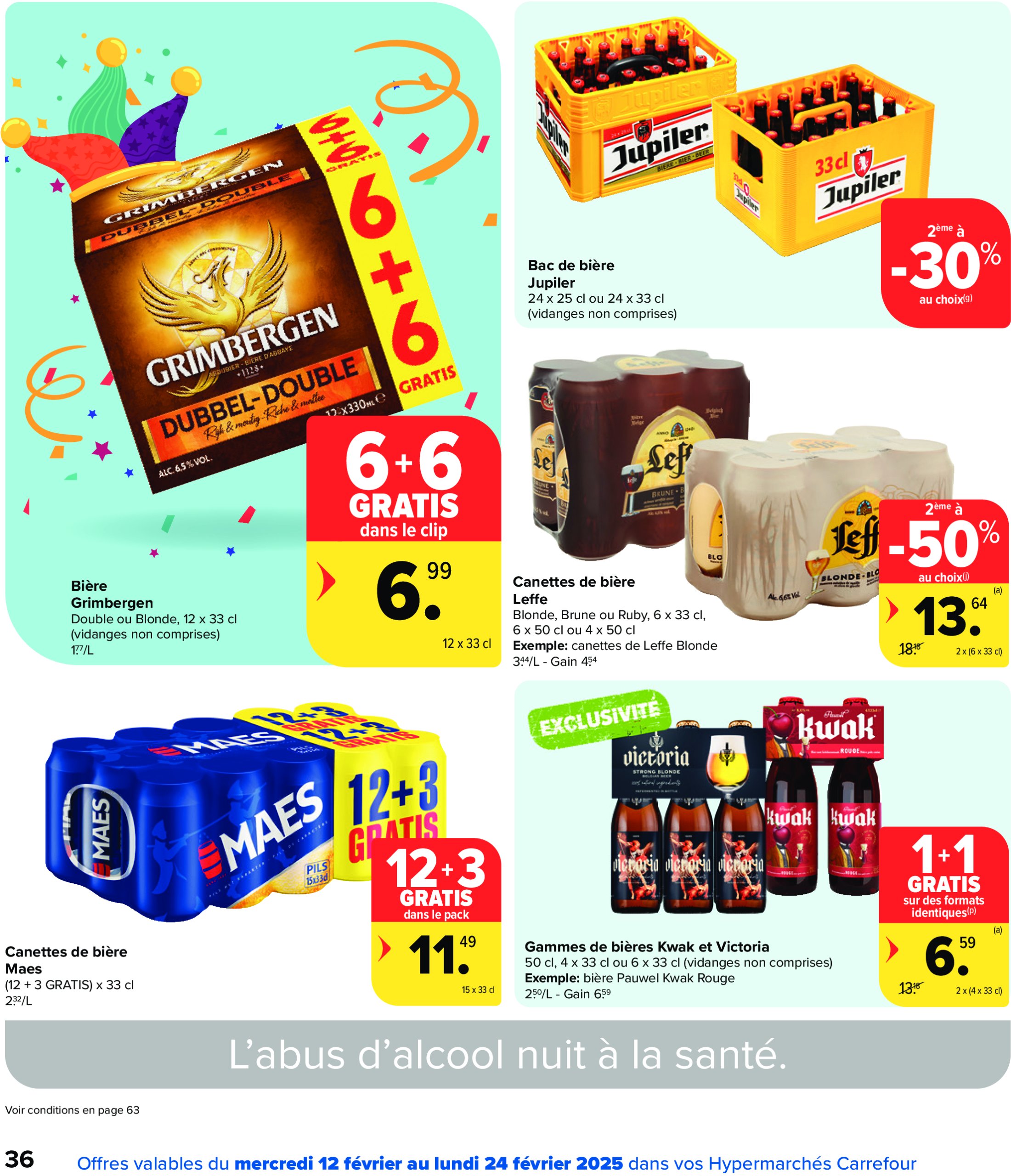 carrefour - Carrefour Hypermarchés folder geldig vanaf 12/02 - 24/02 - page: 36