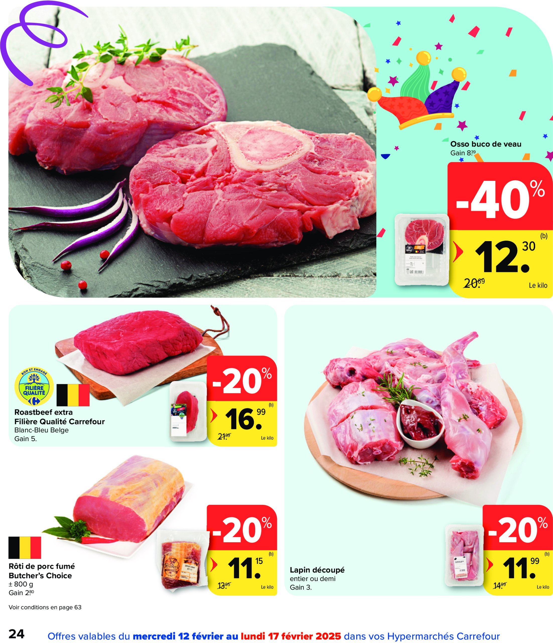 carrefour - Carrefour Hypermarchés folder geldig vanaf 12/02 - 24/02 - page: 24