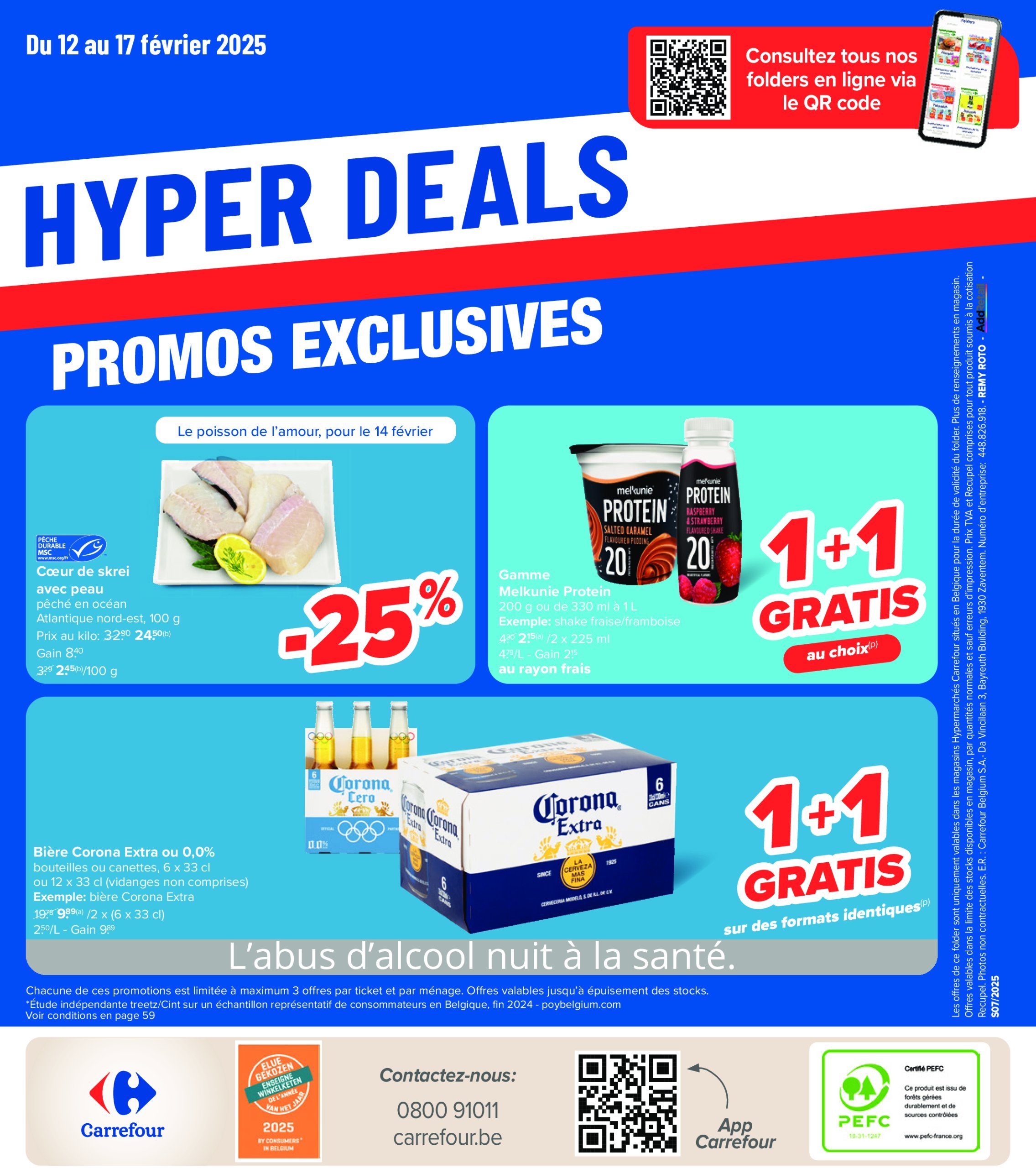 carrefour - Carrefour Hypermarchés folder geldig vanaf 12/02 - 24/02 - page: 64