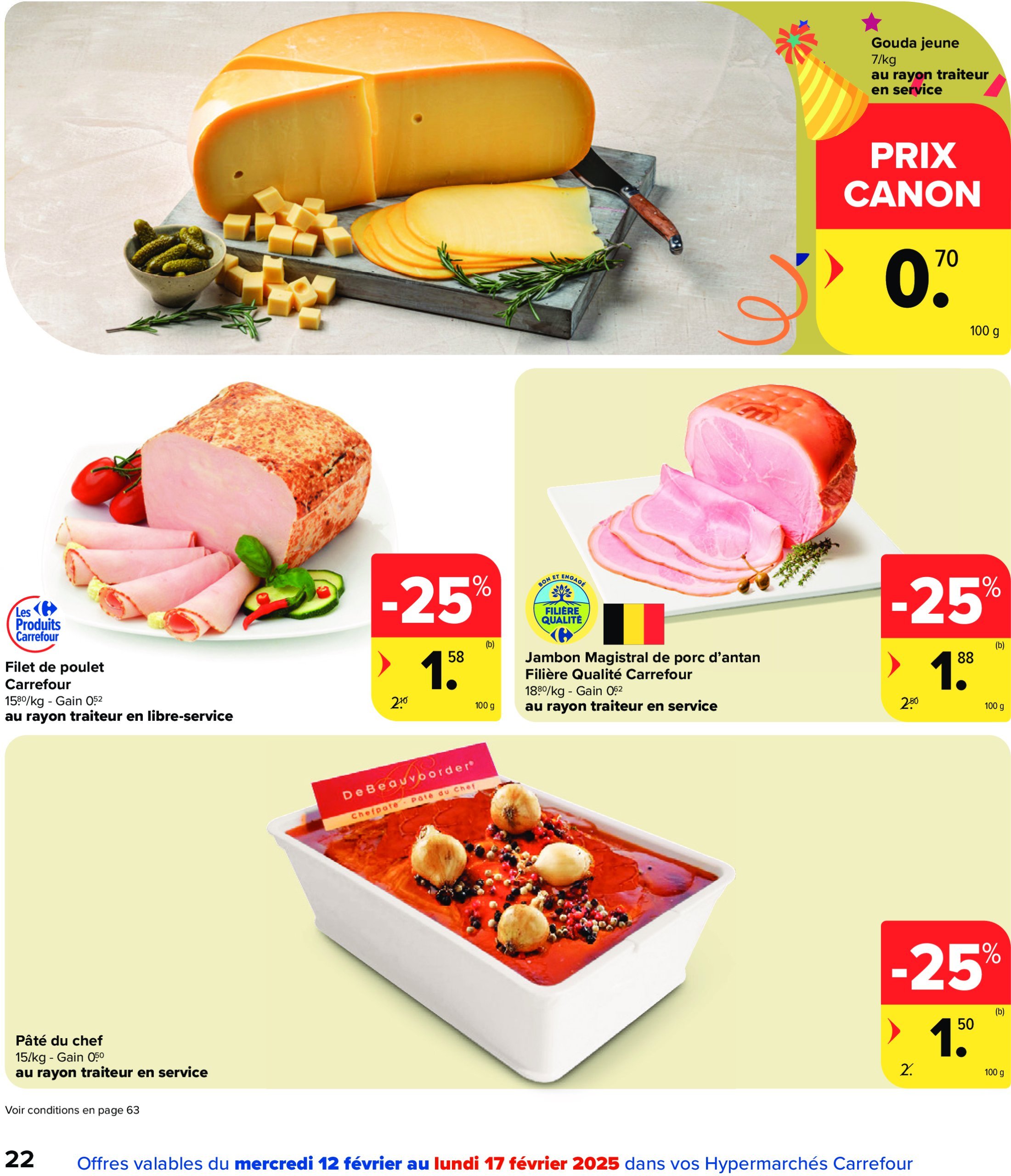 carrefour - Carrefour Hypermarchés folder geldig vanaf 12/02 - 24/02 - page: 22