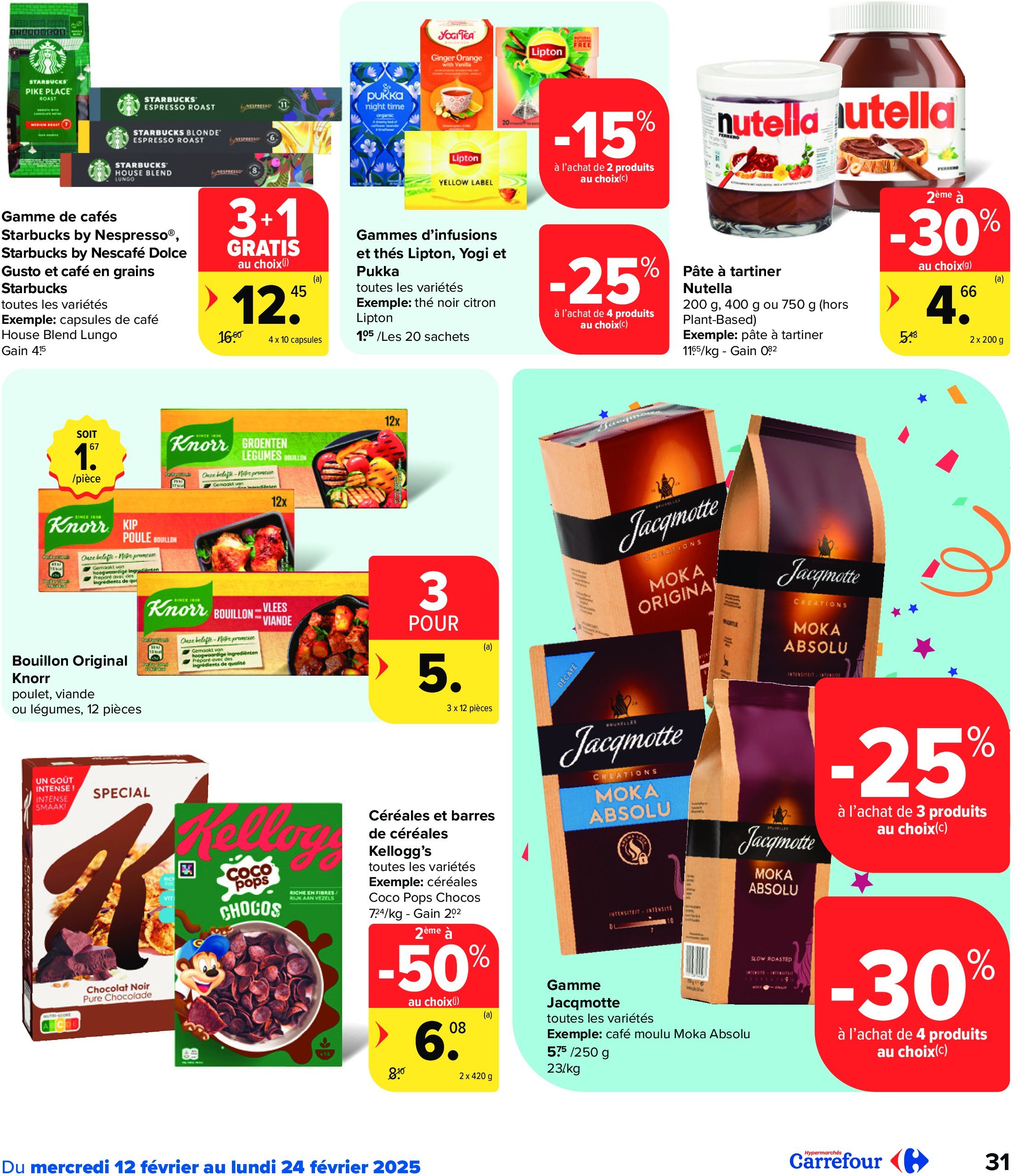 carrefour - Carrefour Hypermarchés folder geldig vanaf 12/02 - 24/02 - page: 31