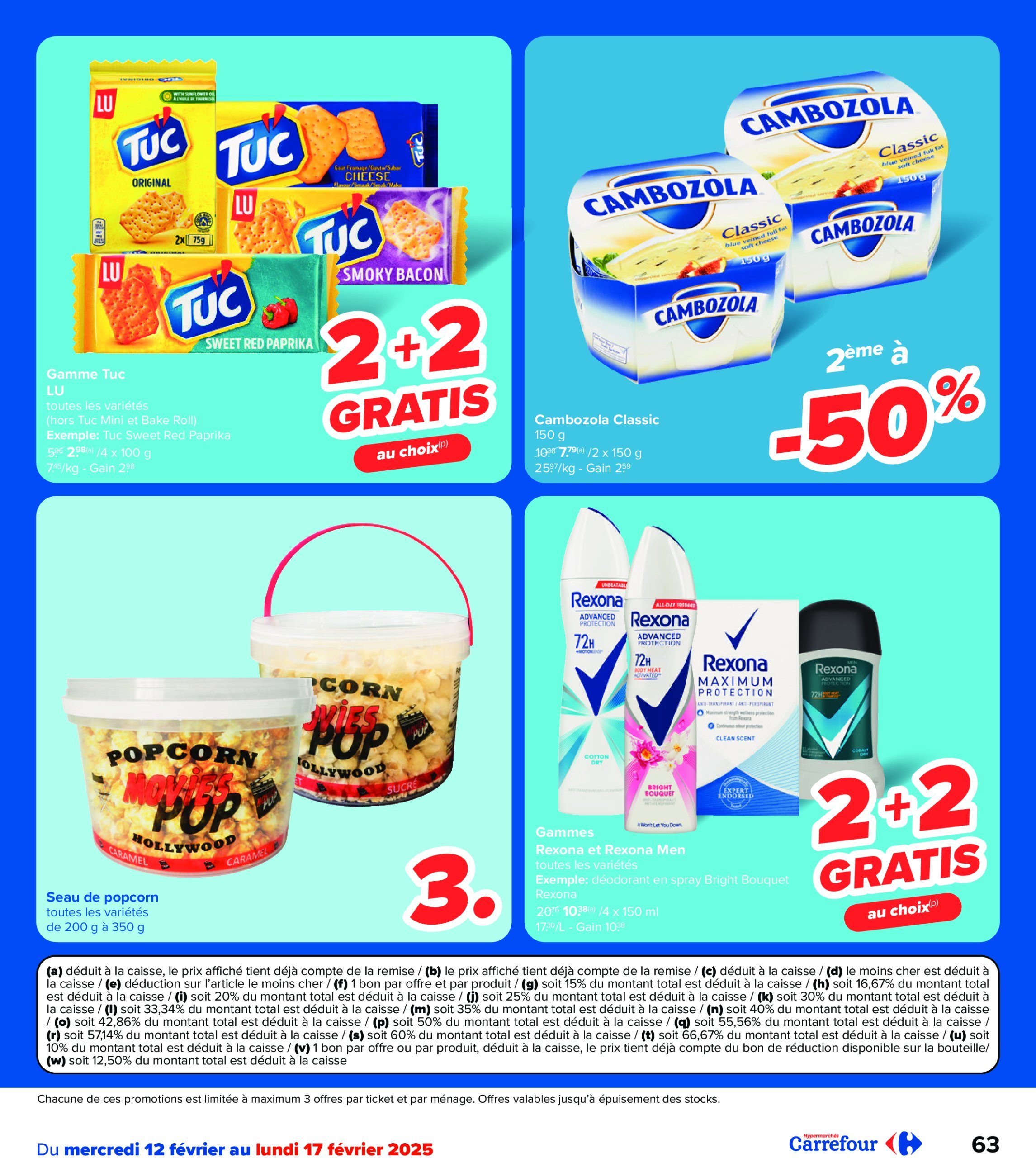 carrefour - Carrefour Hypermarchés folder geldig vanaf 12/02 - 24/02 - page: 63