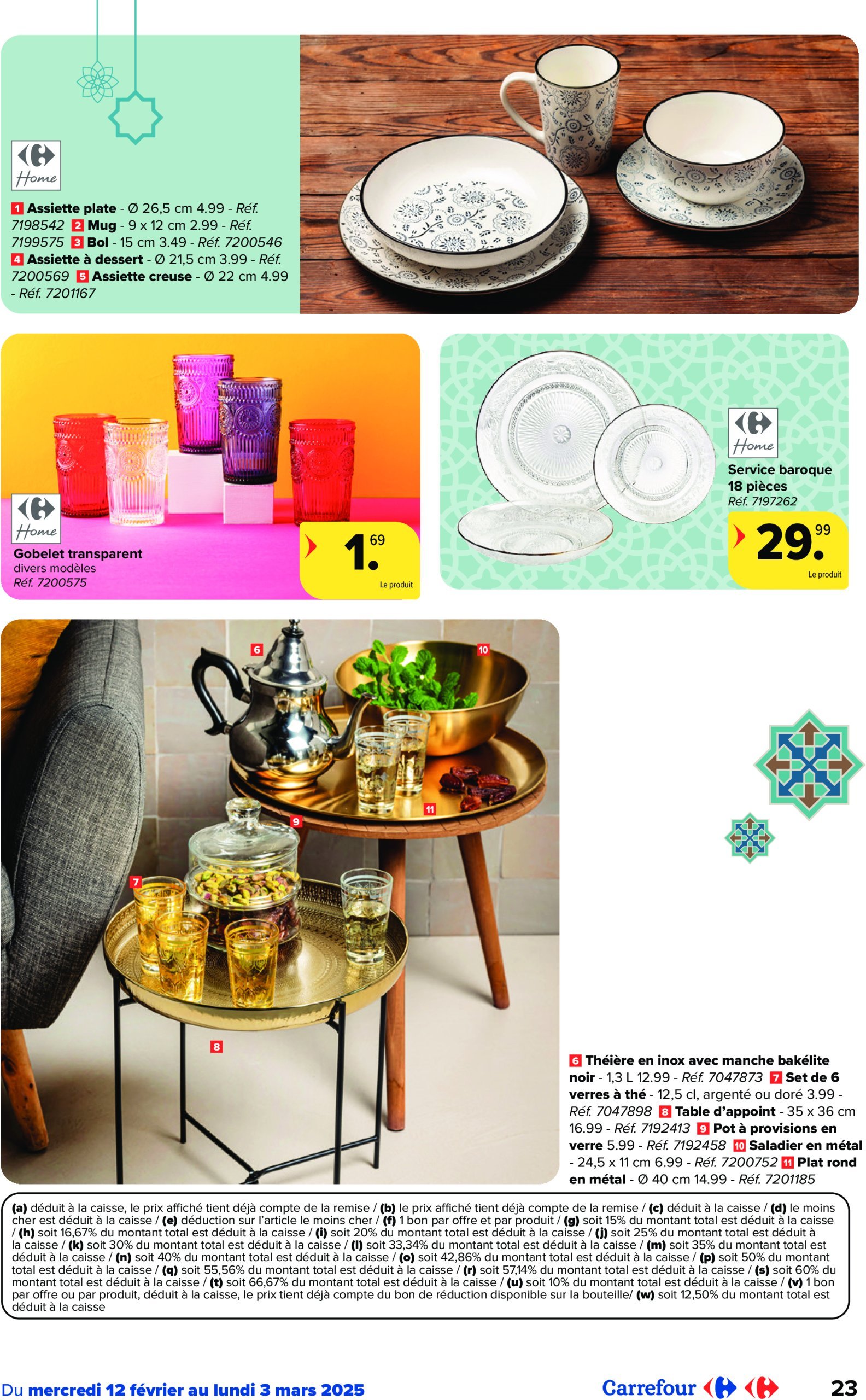 carrefour - Carrefour - Spécial Ramadan folder geldig vanaf 12/02 - 03/03 - page: 23