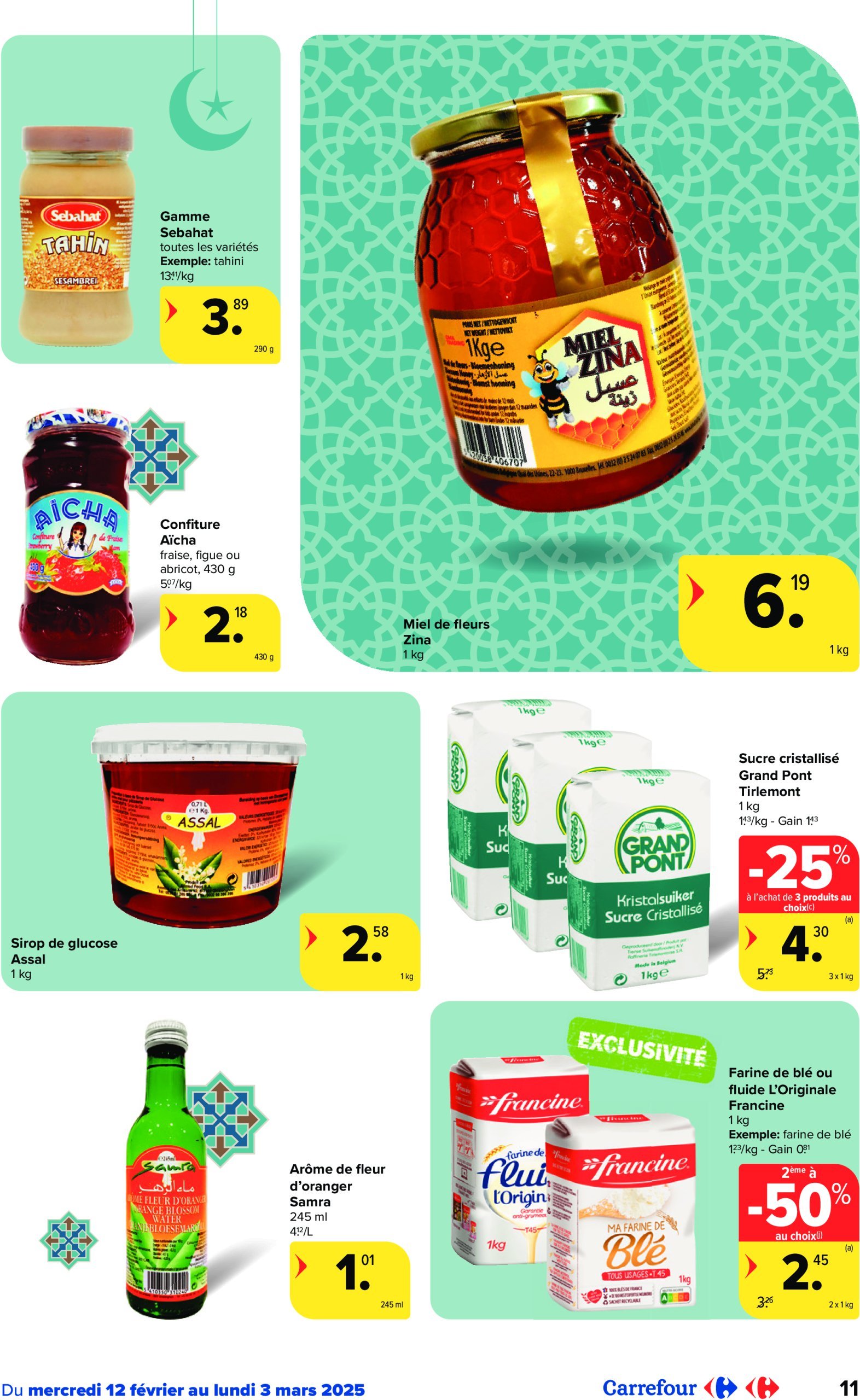 carrefour - Carrefour - Spécial Ramadan folder geldig vanaf 12/02 - 03/03 - page: 11