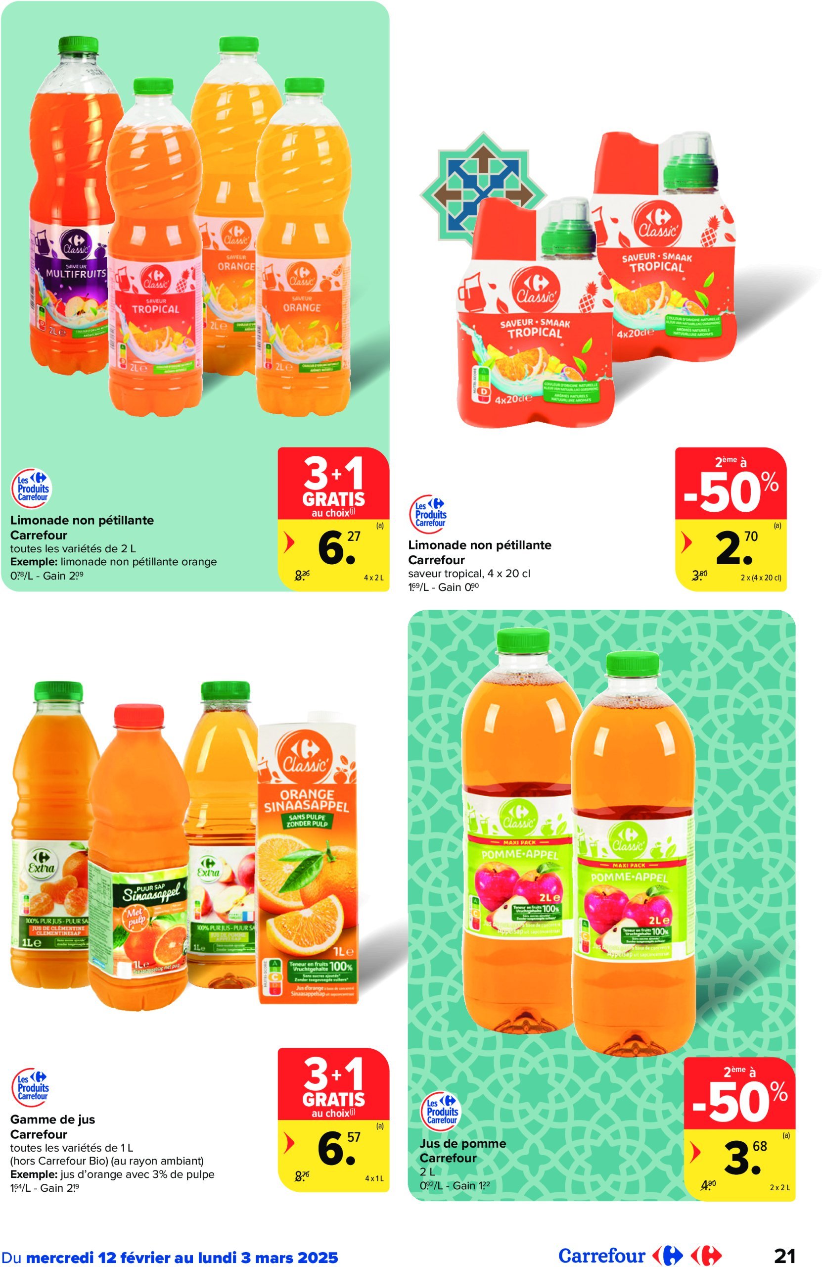 carrefour - Carrefour - Spécial Ramadan folder geldig vanaf 12/02 - 03/03 - page: 21