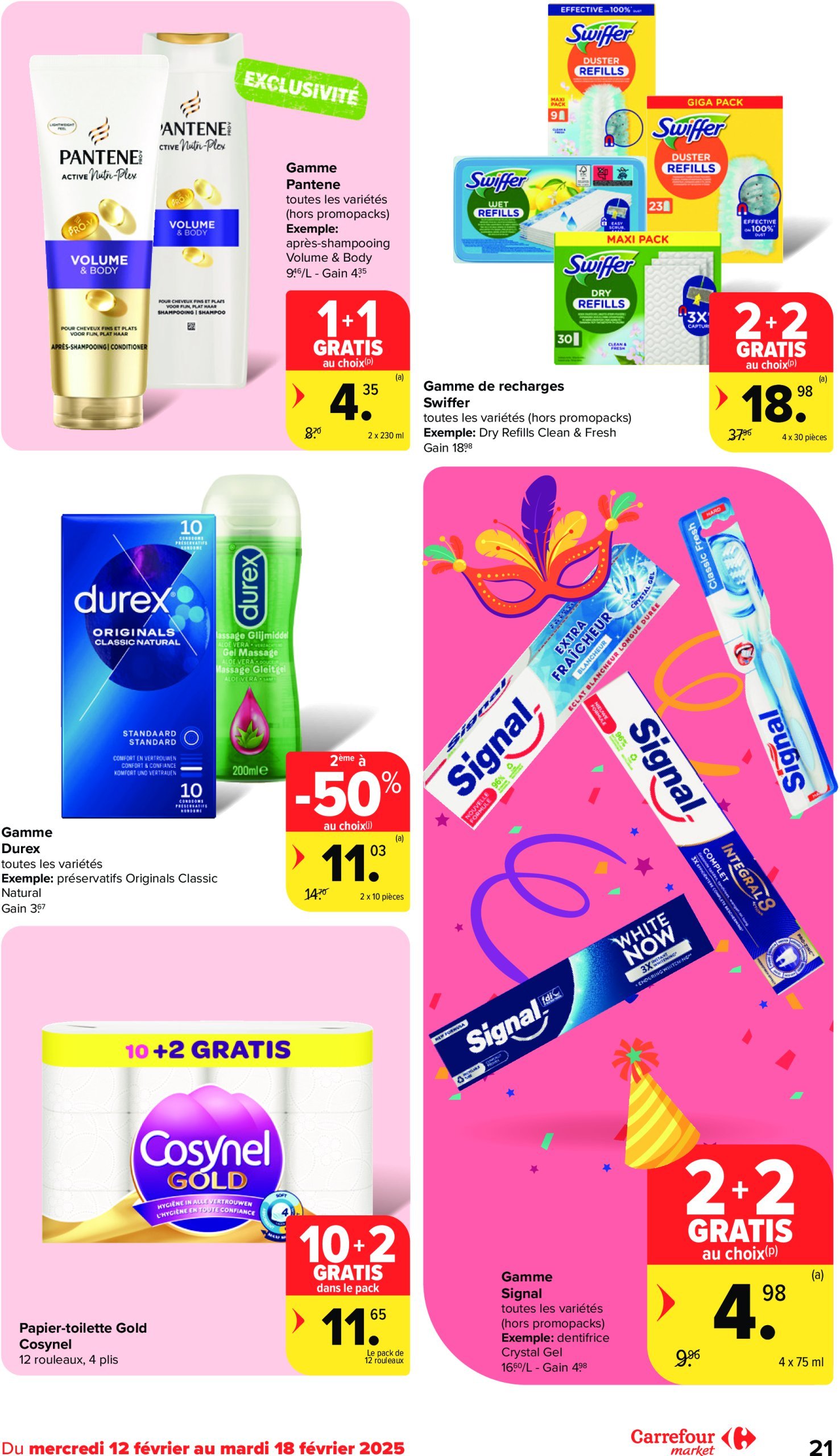 carrefour - Carrefour Market folder geldig vanaf 12/02 - 18/02 - page: 21