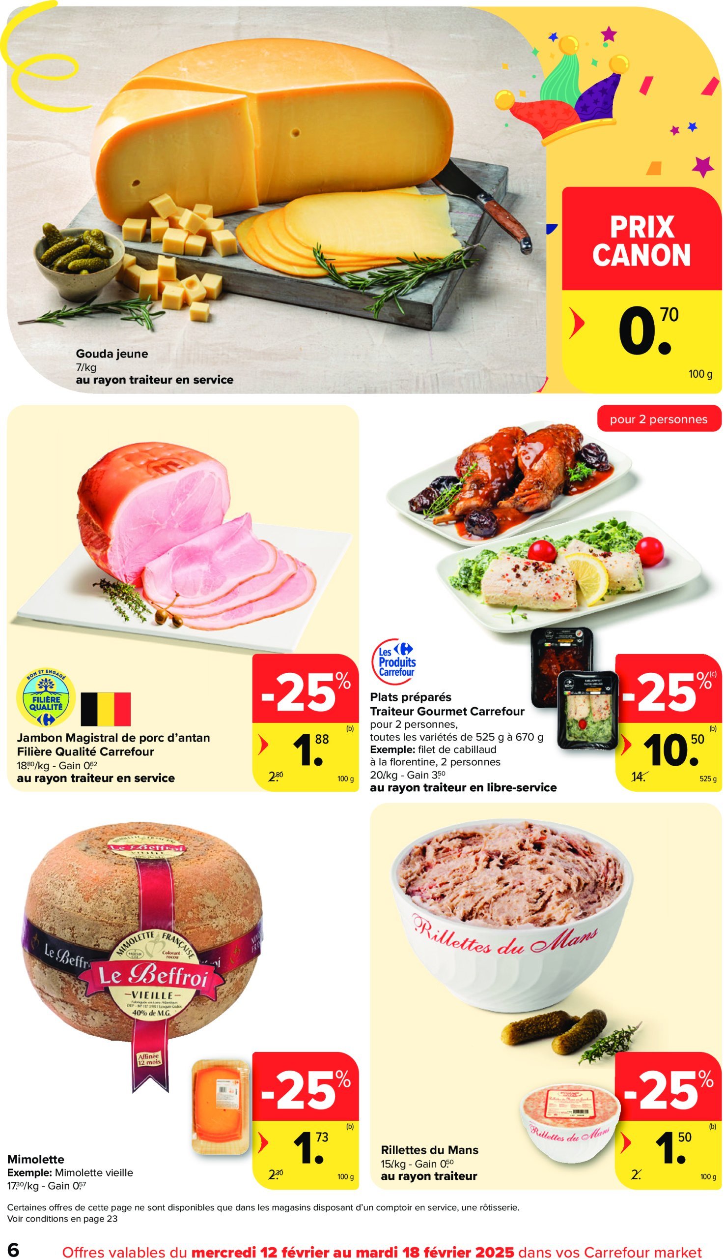 carrefour - Carrefour Market folder geldig vanaf 12/02 - 18/02 - page: 6