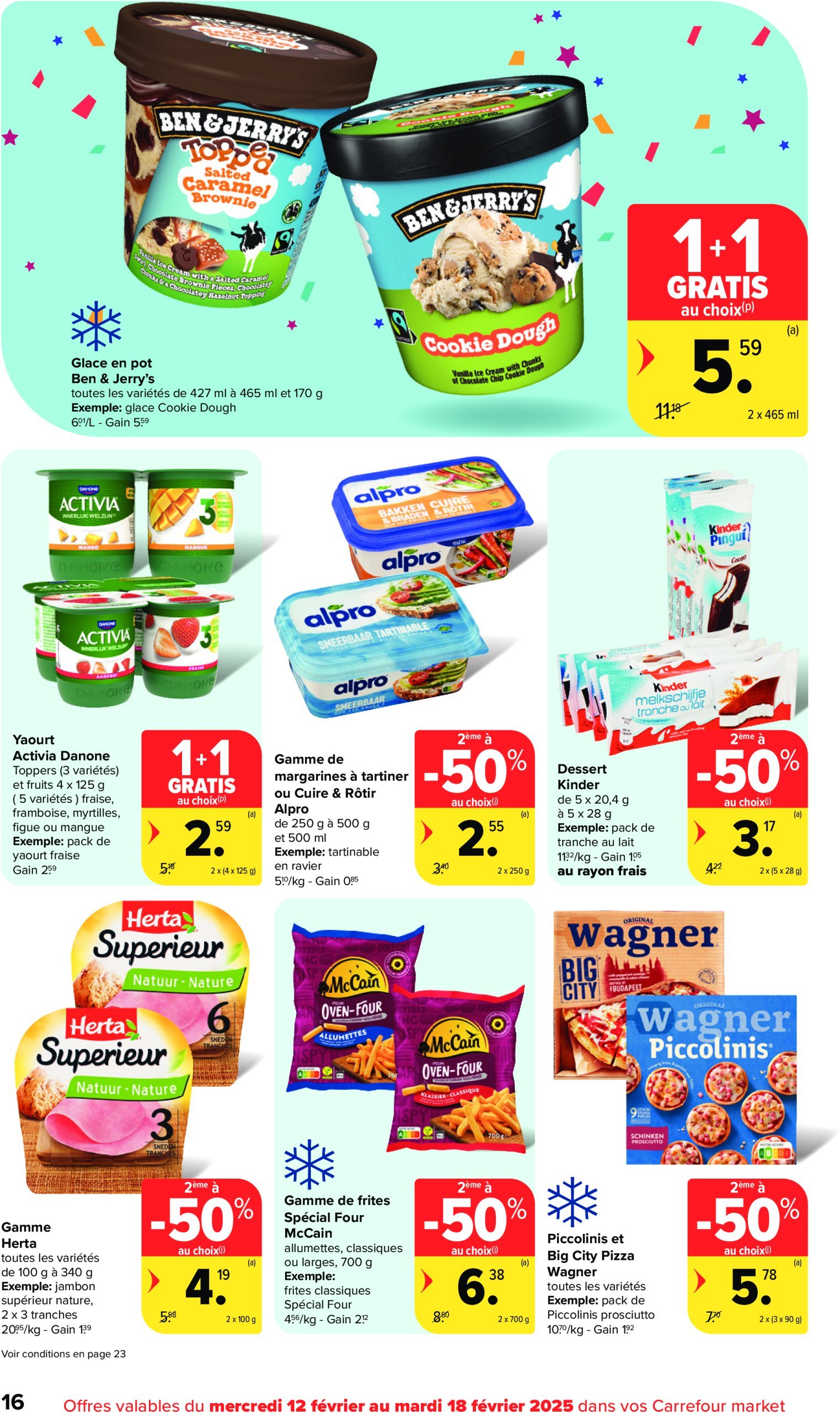 carrefour - Carrefour Market folder geldig vanaf 12/02 - 18/02 - page: 16