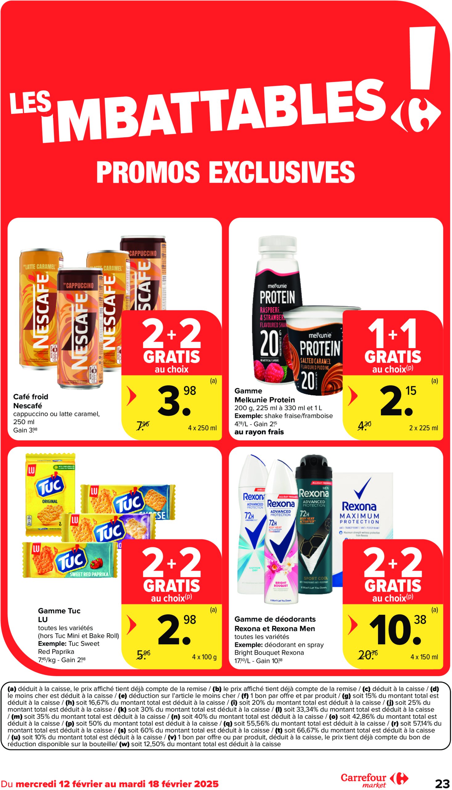 carrefour - Carrefour Market folder geldig vanaf 12/02 - 18/02 - page: 23