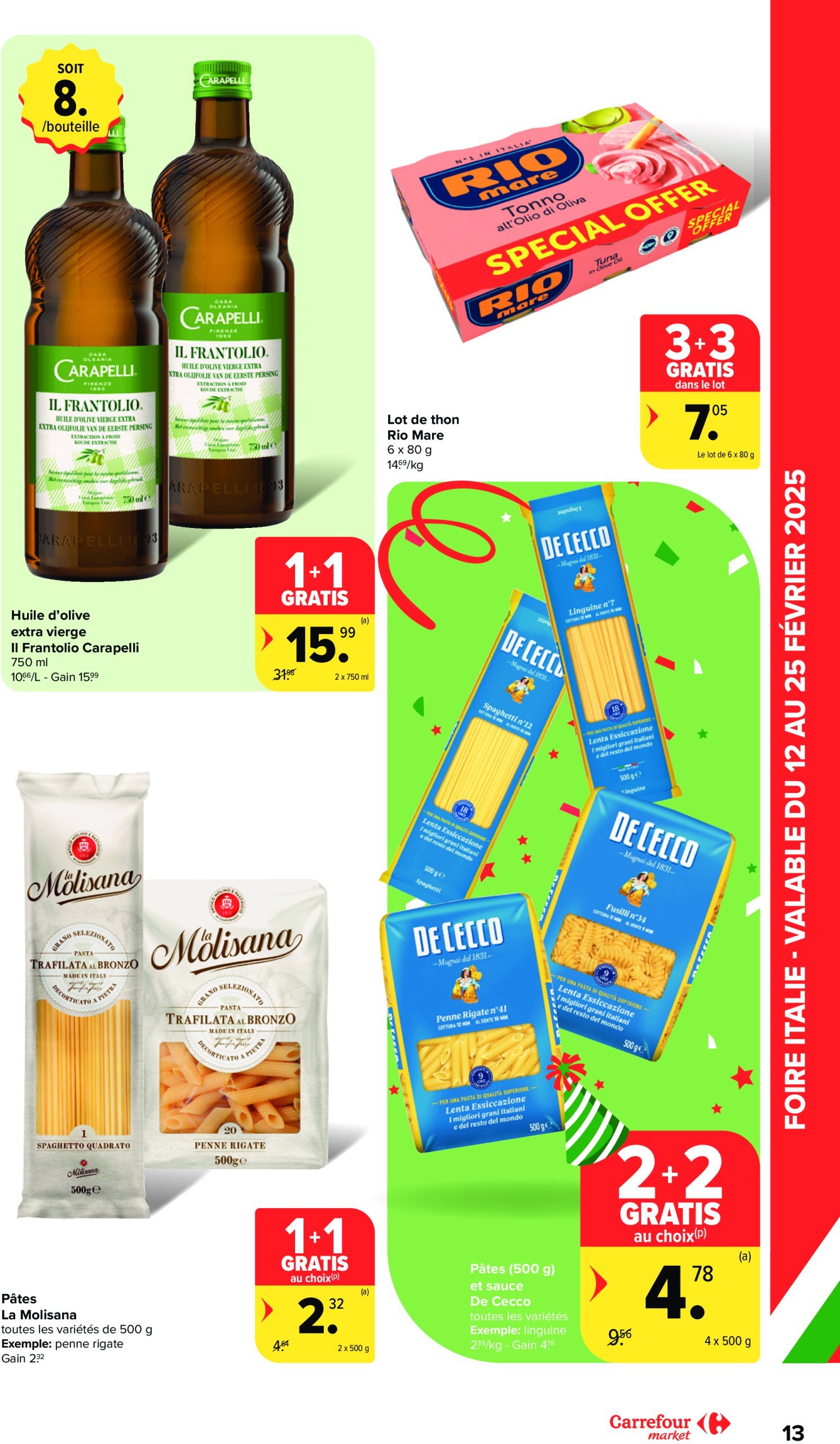 carrefour - Carrefour Market folder geldig vanaf 12/02 - 18/02 - page: 13