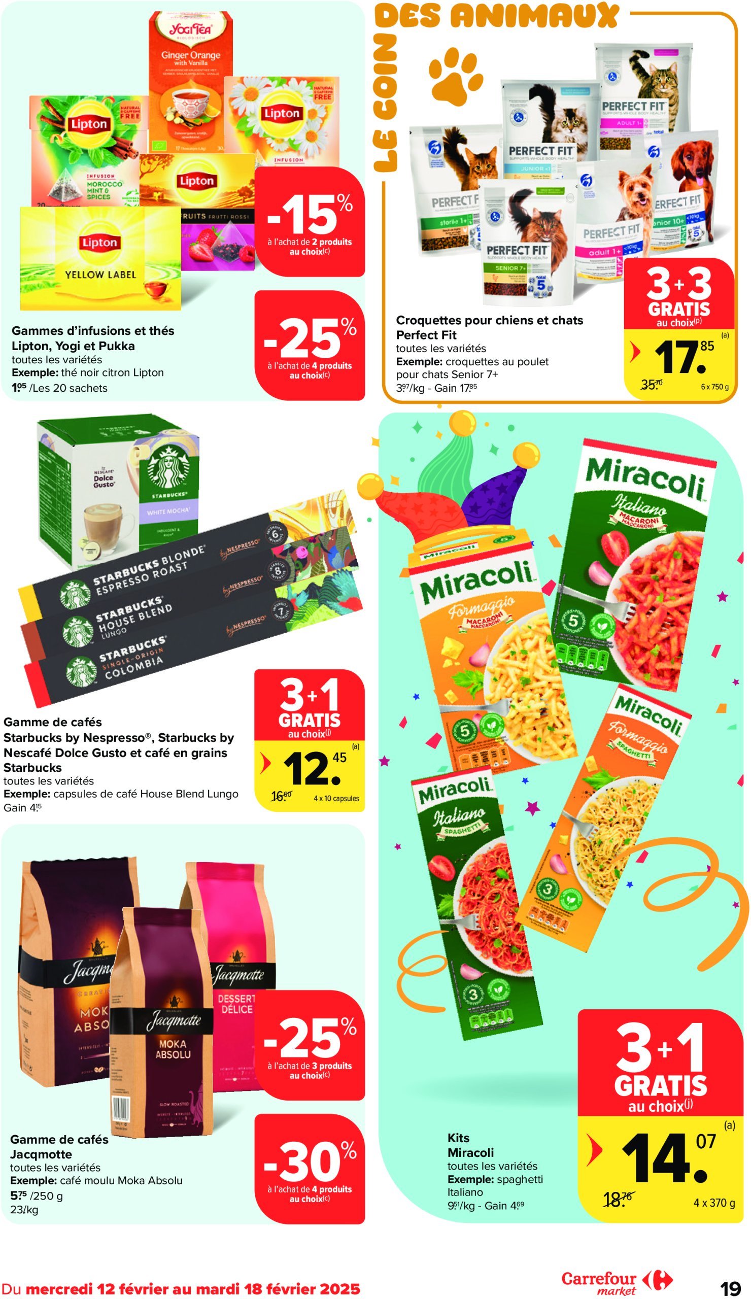 carrefour - Carrefour Market folder geldig vanaf 12/02 - 18/02 - page: 19