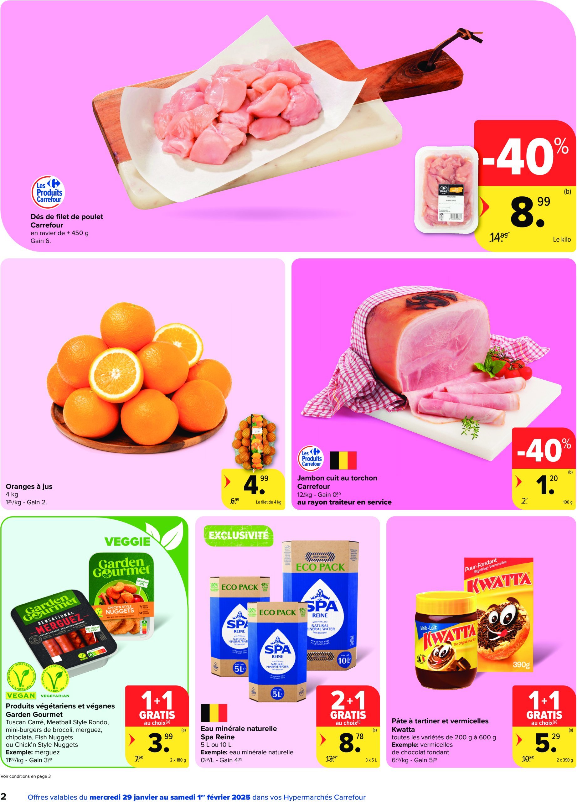 carrefour - Carrefour Hypermarchés folder geldig vanaf 29/01 - 01/02 - page: 2