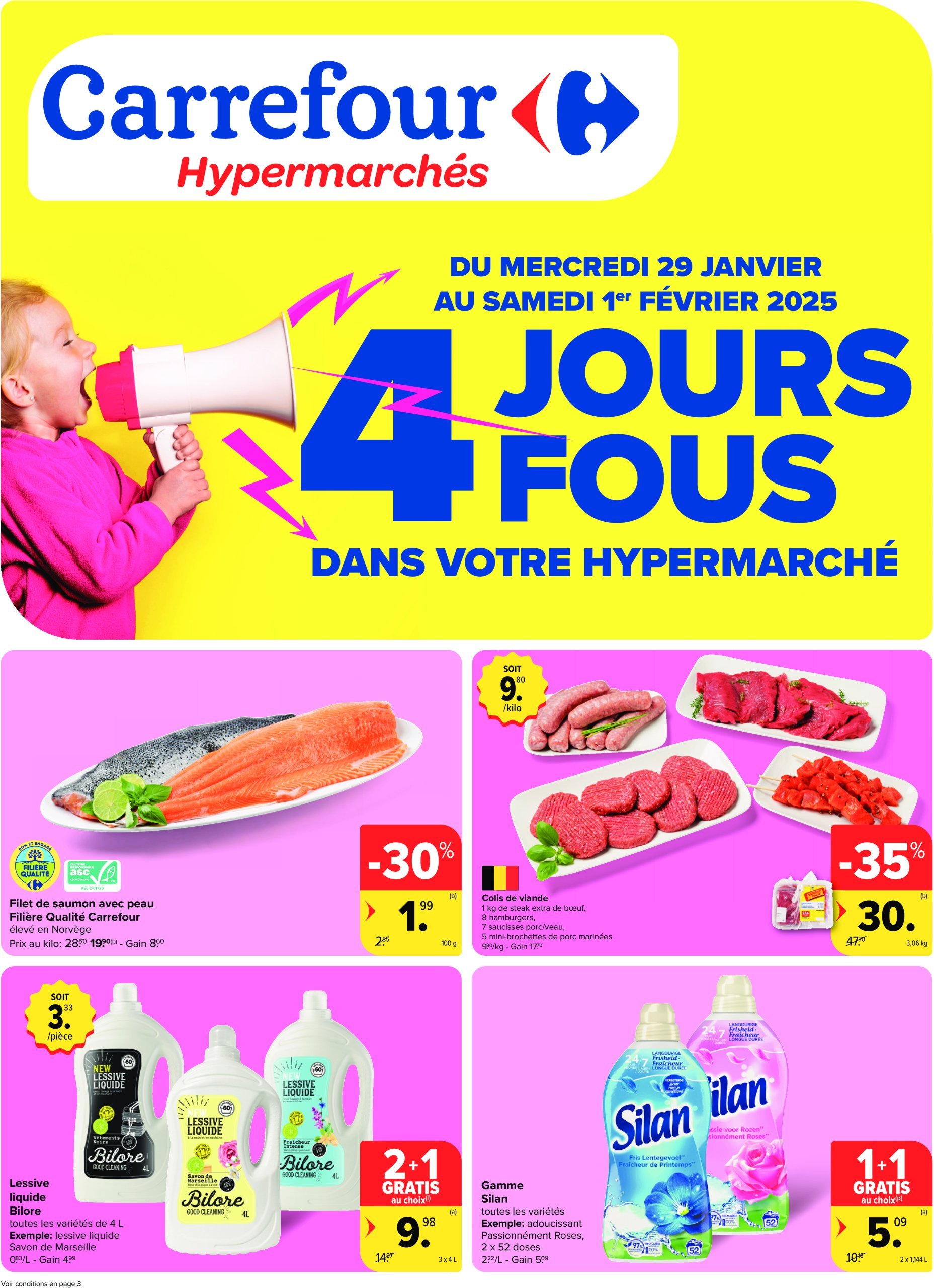 carrefour - Carrefour Hypermarchés folder geldig vanaf 29/01 - 01/02