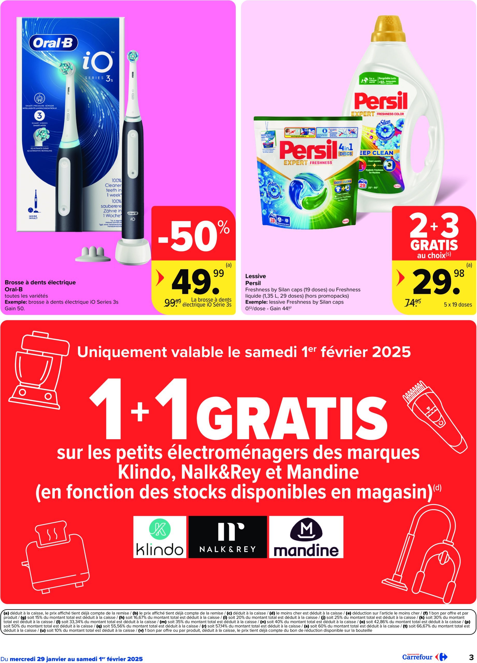 carrefour - Carrefour Hypermarchés folder geldig vanaf 29/01 - 01/02 - page: 3