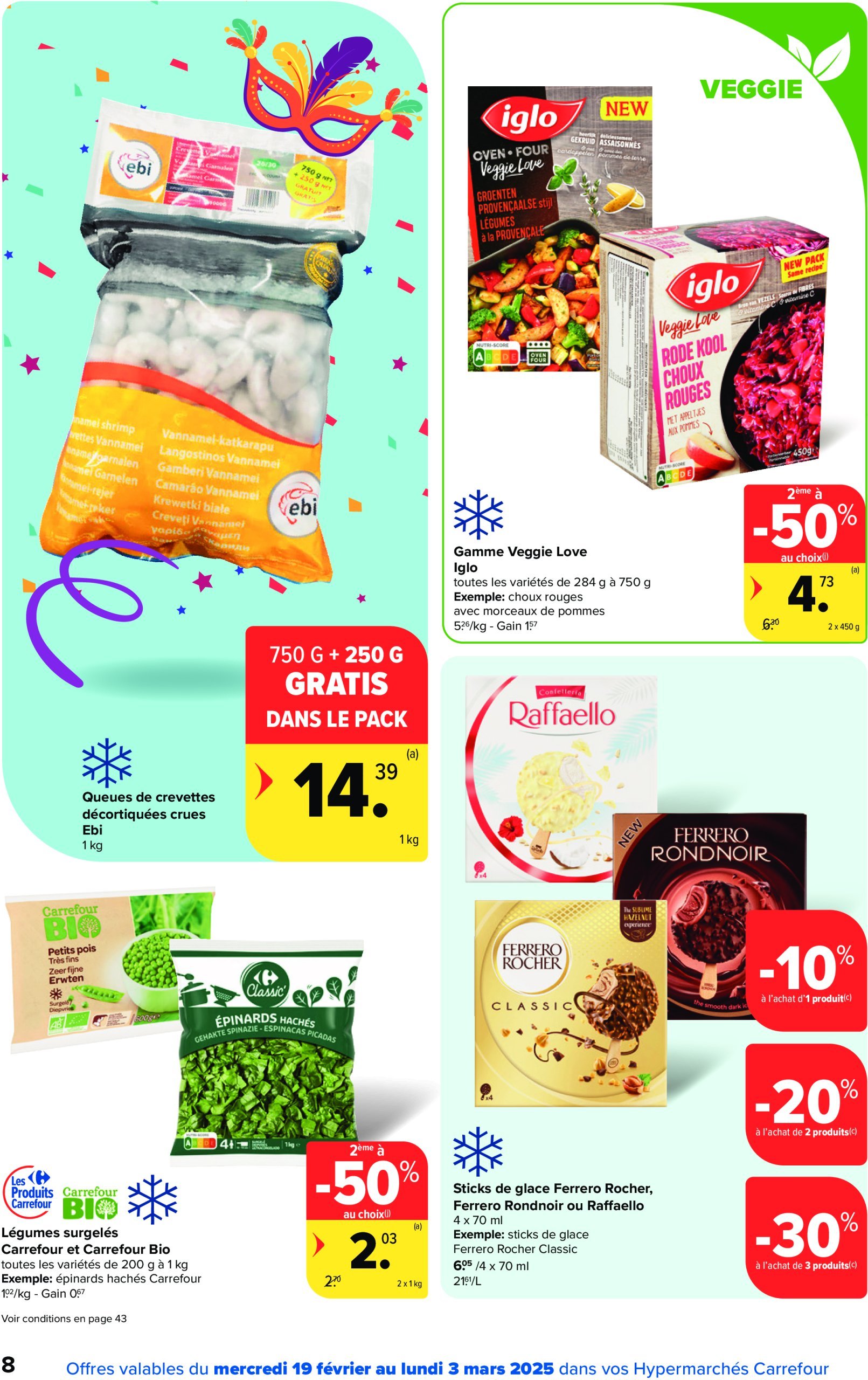 carrefour - Carrefour Hypermarchés folder geldig vanaf 19/02 - 03/03 - page: 8