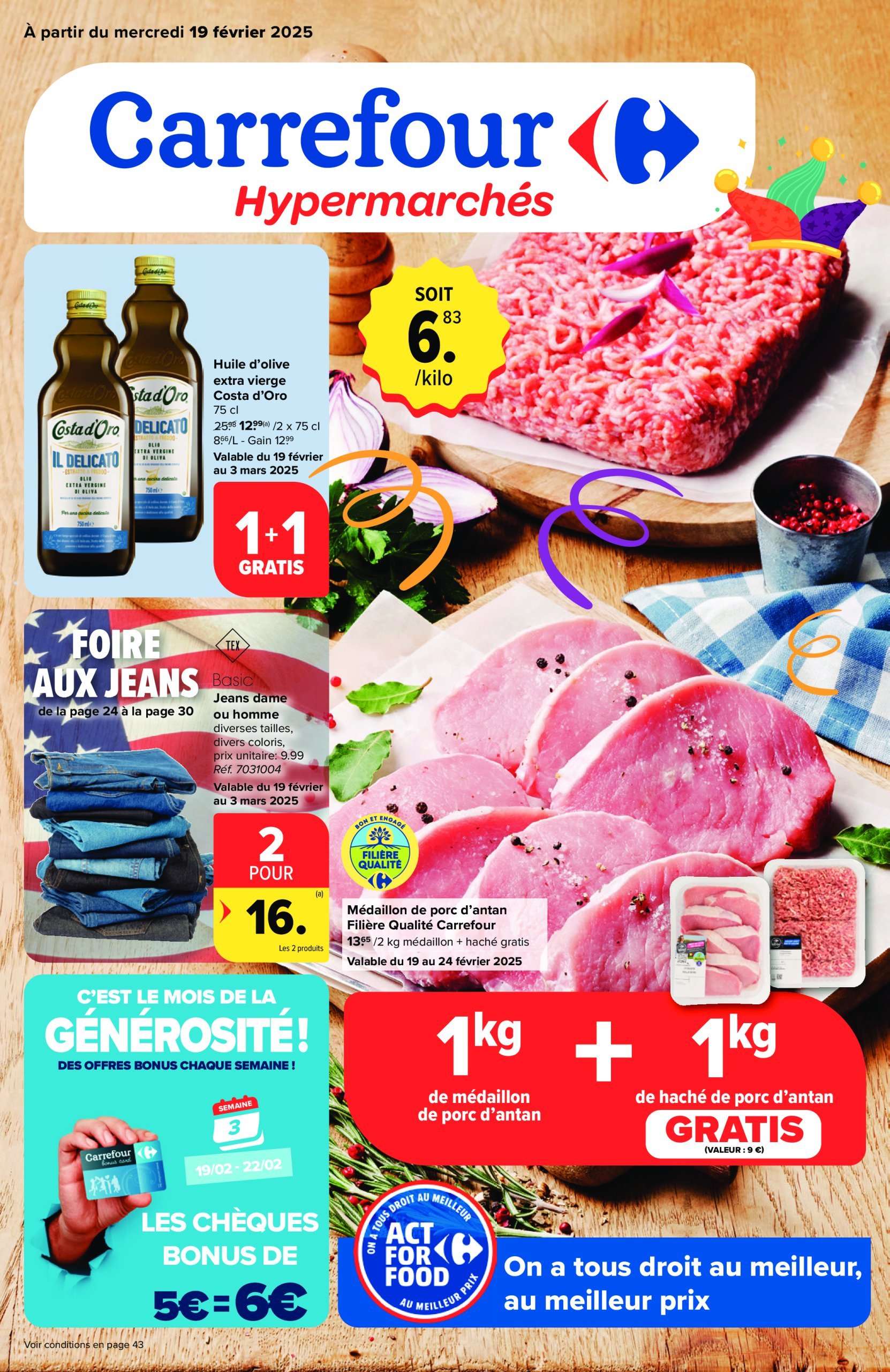 carrefour - Carrefour Hypermarchés folder geldig vanaf 19/02 - 03/03