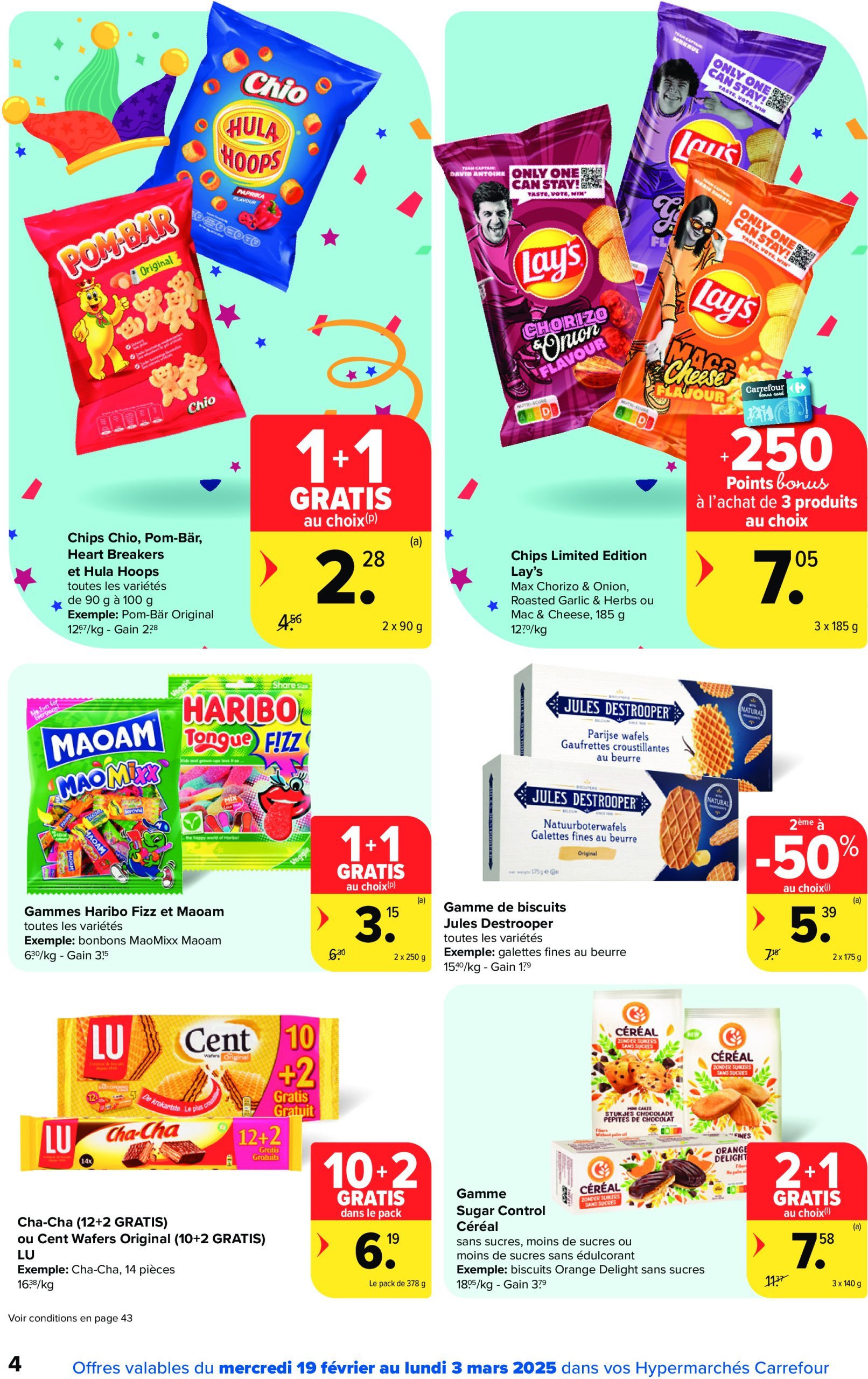 carrefour - Carrefour Hypermarchés folder geldig vanaf 19/02 - 03/03 - page: 4